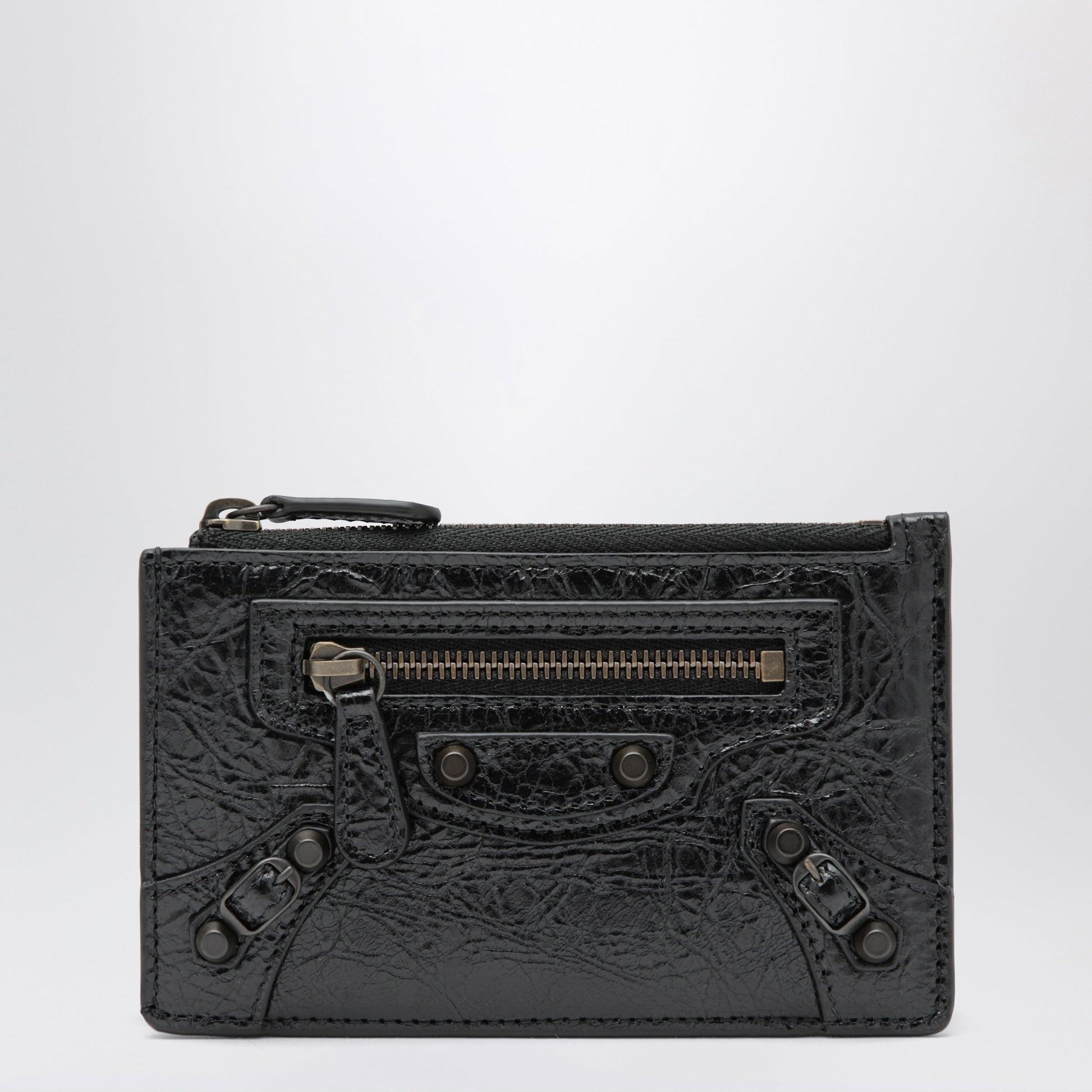 Balenciaga Black Le City Cardholder With Coin Pocket Women BALENCIAGA