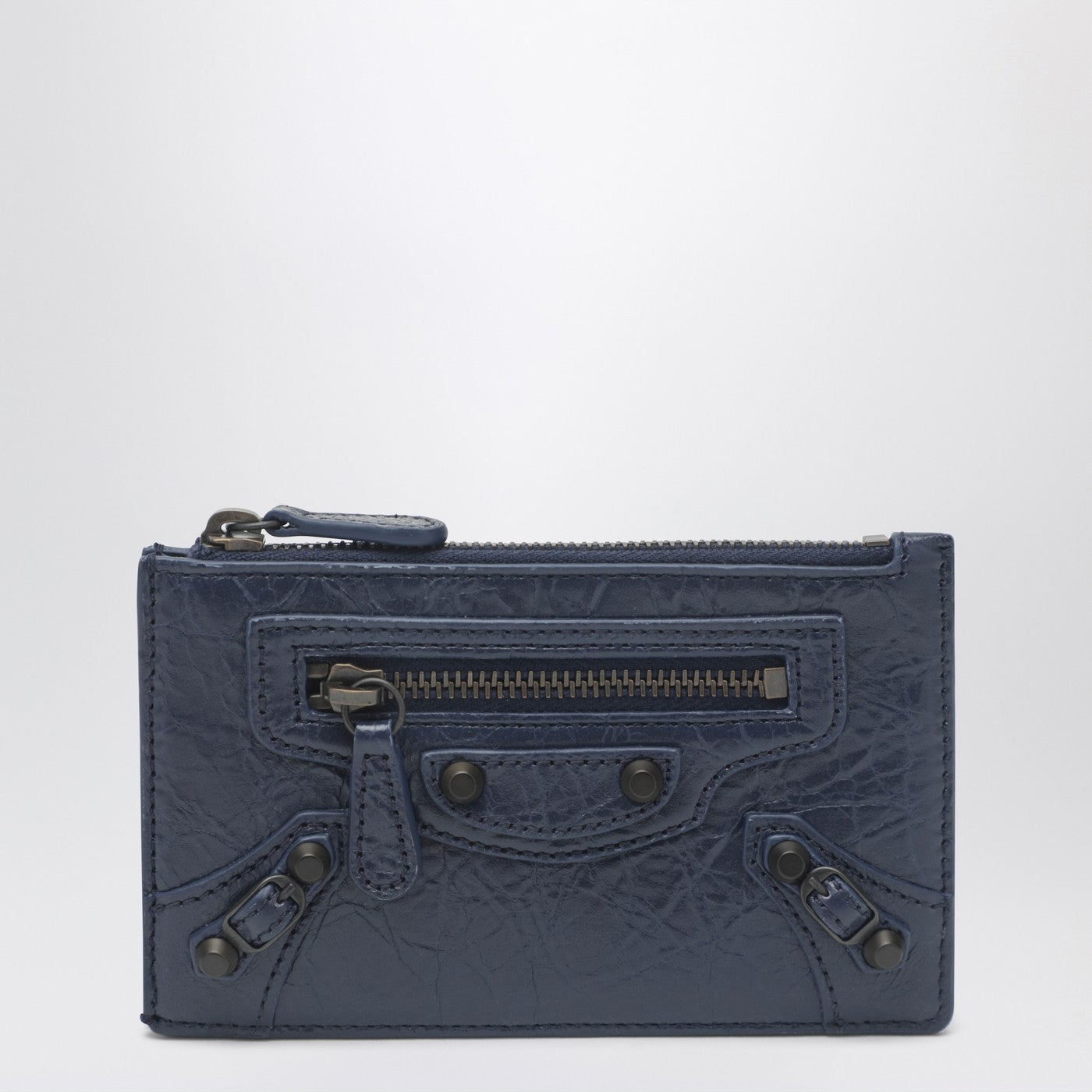 Balenciaga Le City Long Blue Card Holder And Coin Purse Women BALENCIAGA