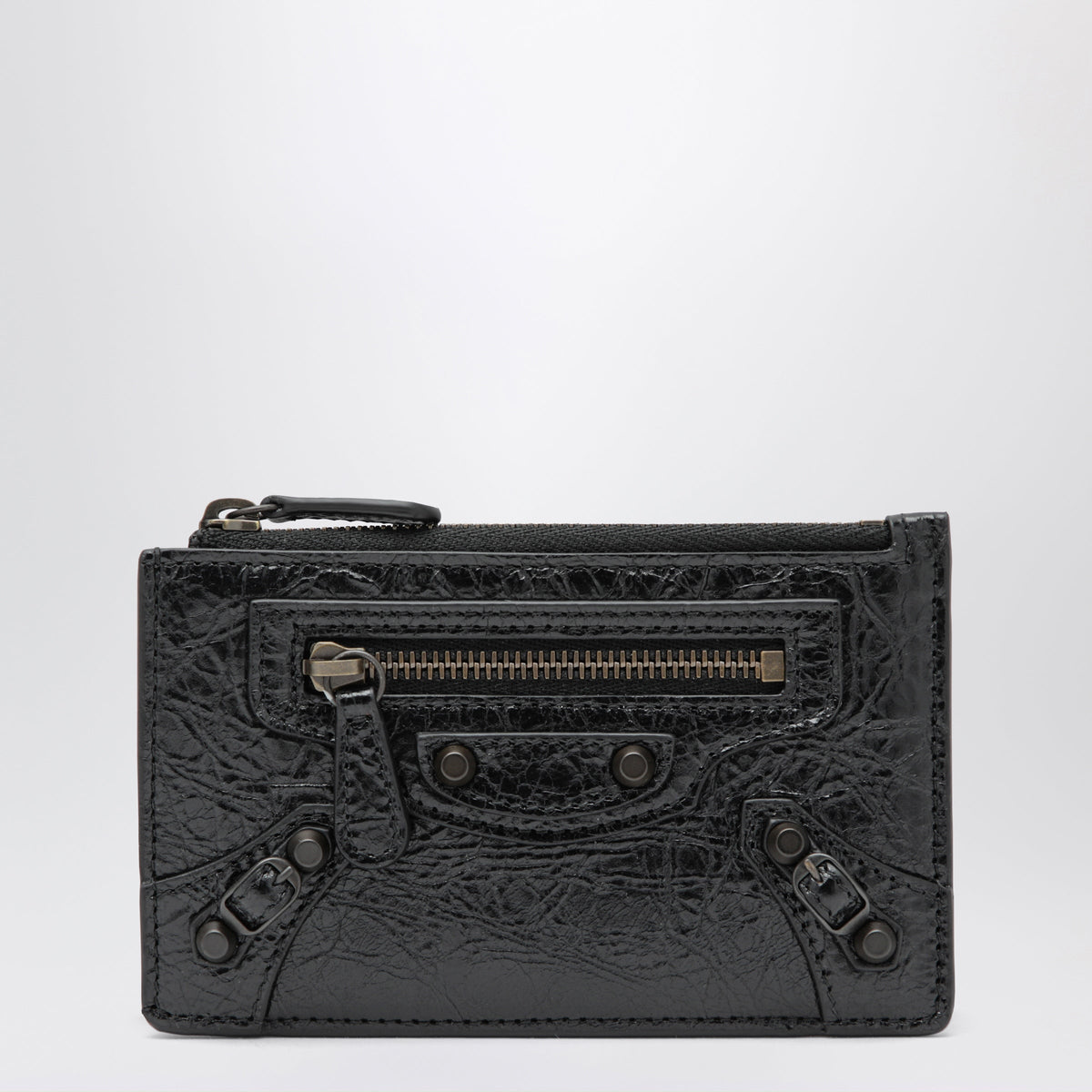 Balenciaga Black Le City Cardholder With Coin Pocket Women BALENCIAGA