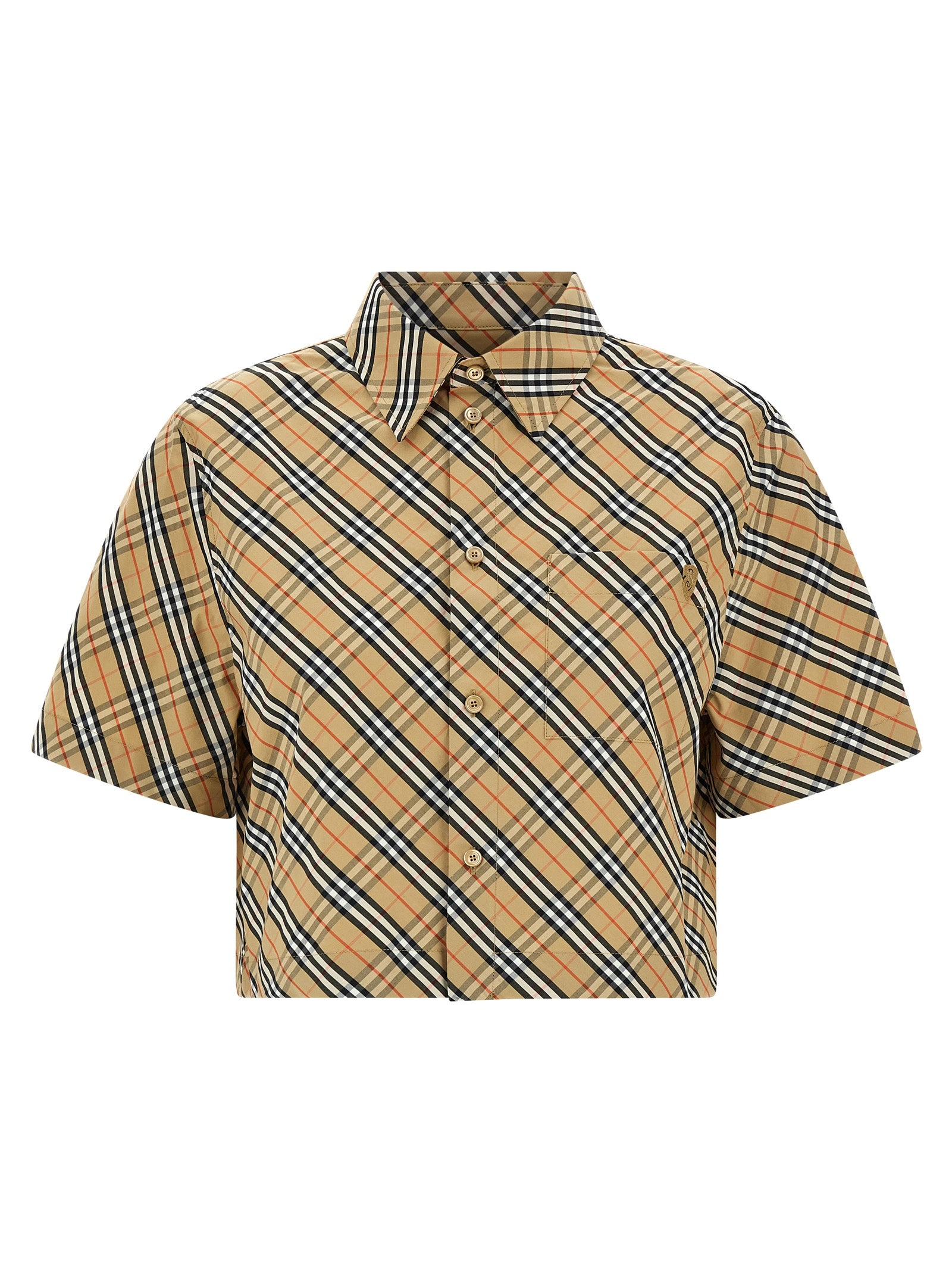 Burberry Women 'B Shield' Check Shirt BURBERRY