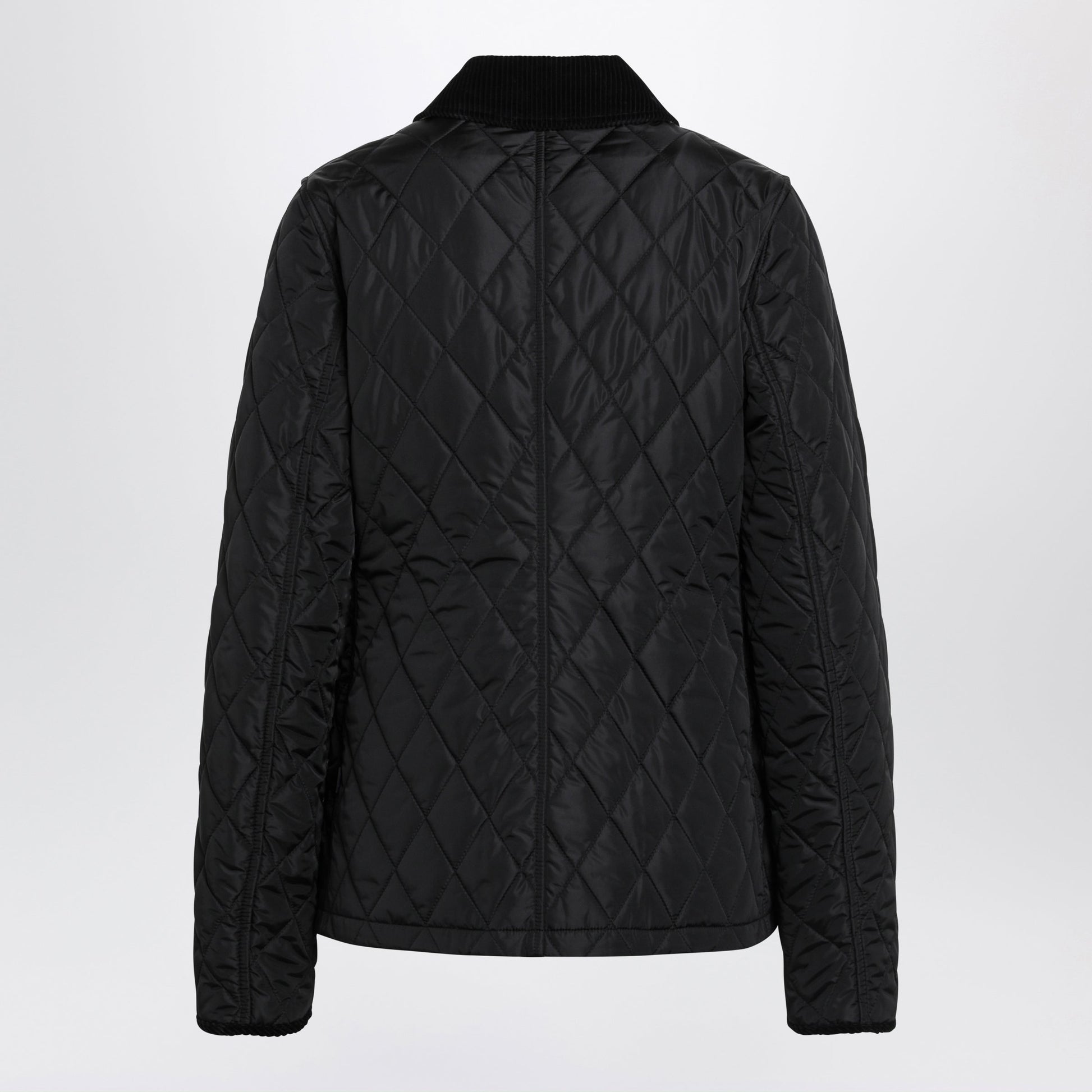 Burberry Black Quilted Nylon Jacket Women BURBERRY