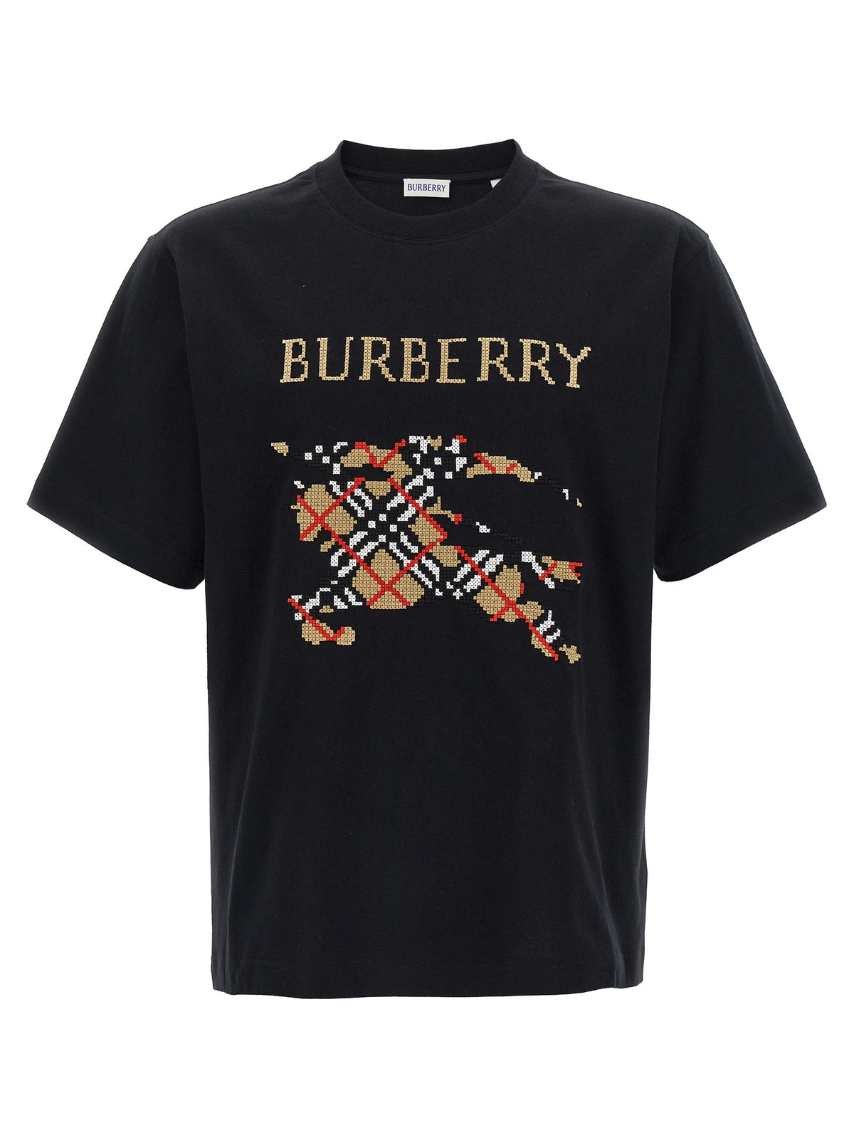Burberry Men Cross Stitch T-Shirt BURBERRY