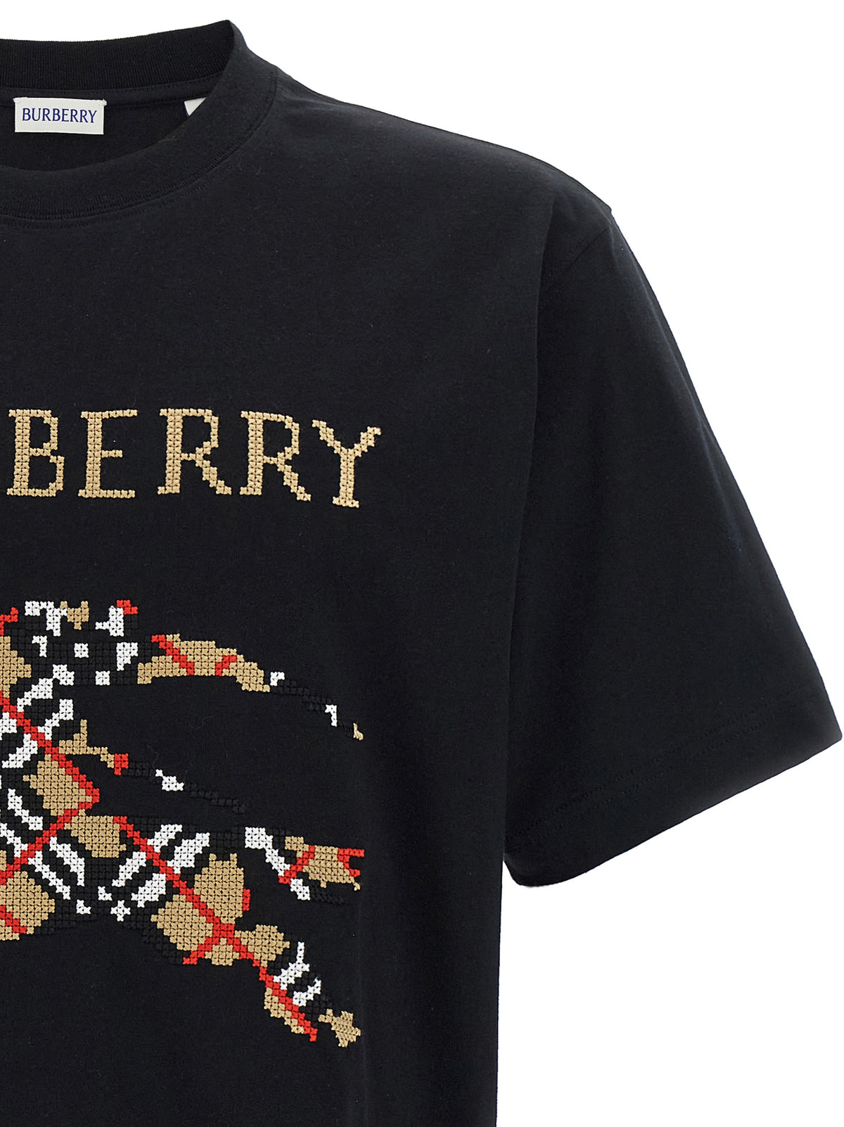 Burberry Men Cross Stitch T-Shirt BURBERRY