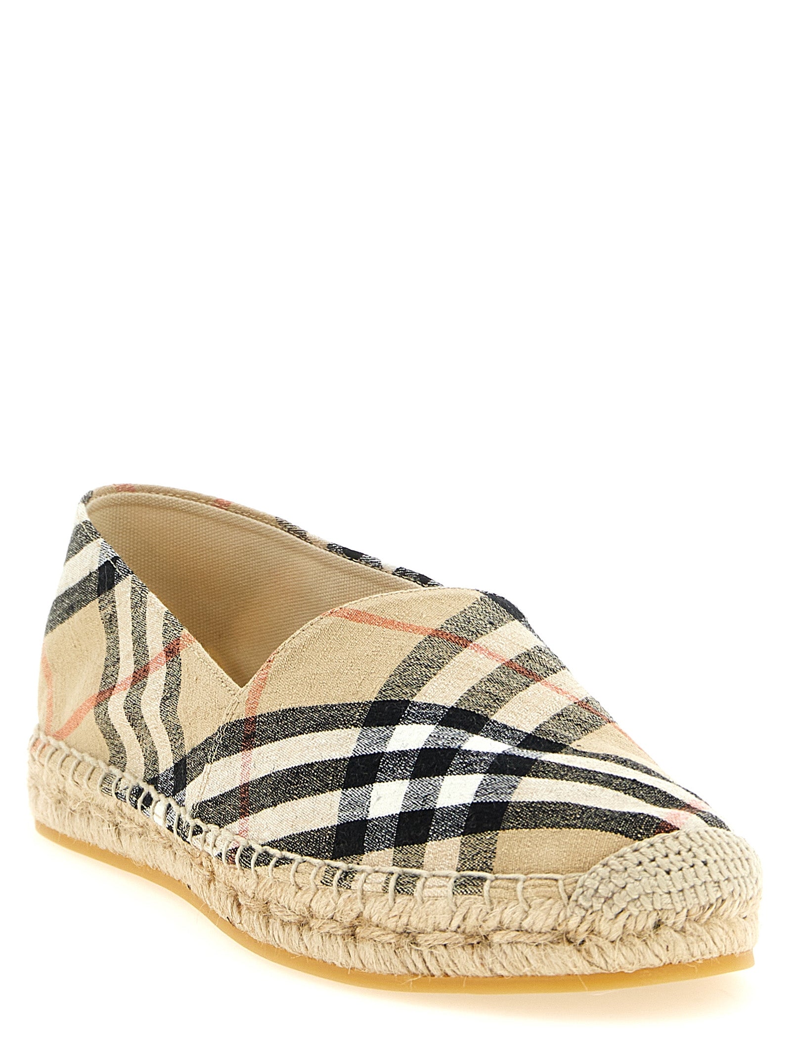 Burberry Women Check Espadrilles BURBERRY