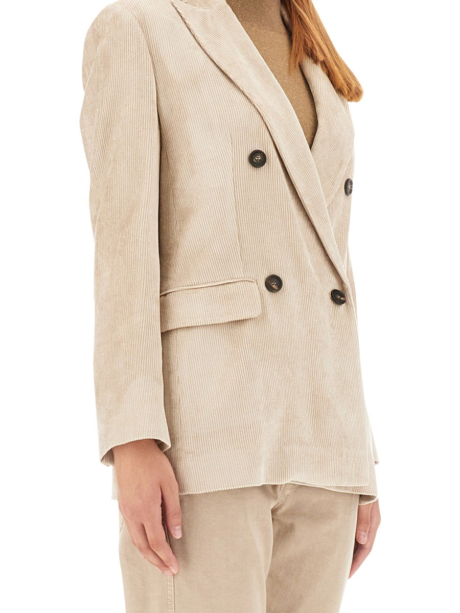Brunello Cucinelli Women Double-Breasted Jacket BRUNELLO CUCINELLI