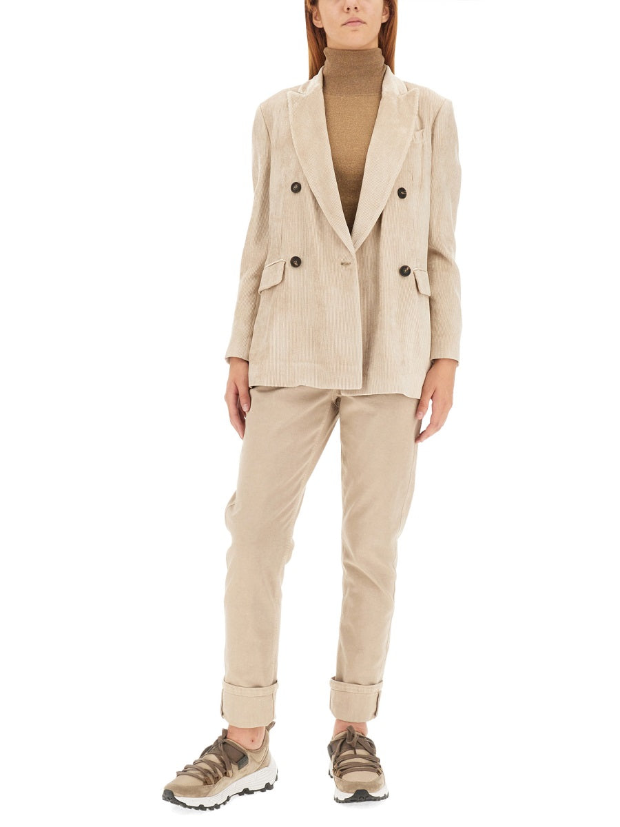 Brunello Cucinelli Women Double-Breasted Jacket BRUNELLO CUCINELLI