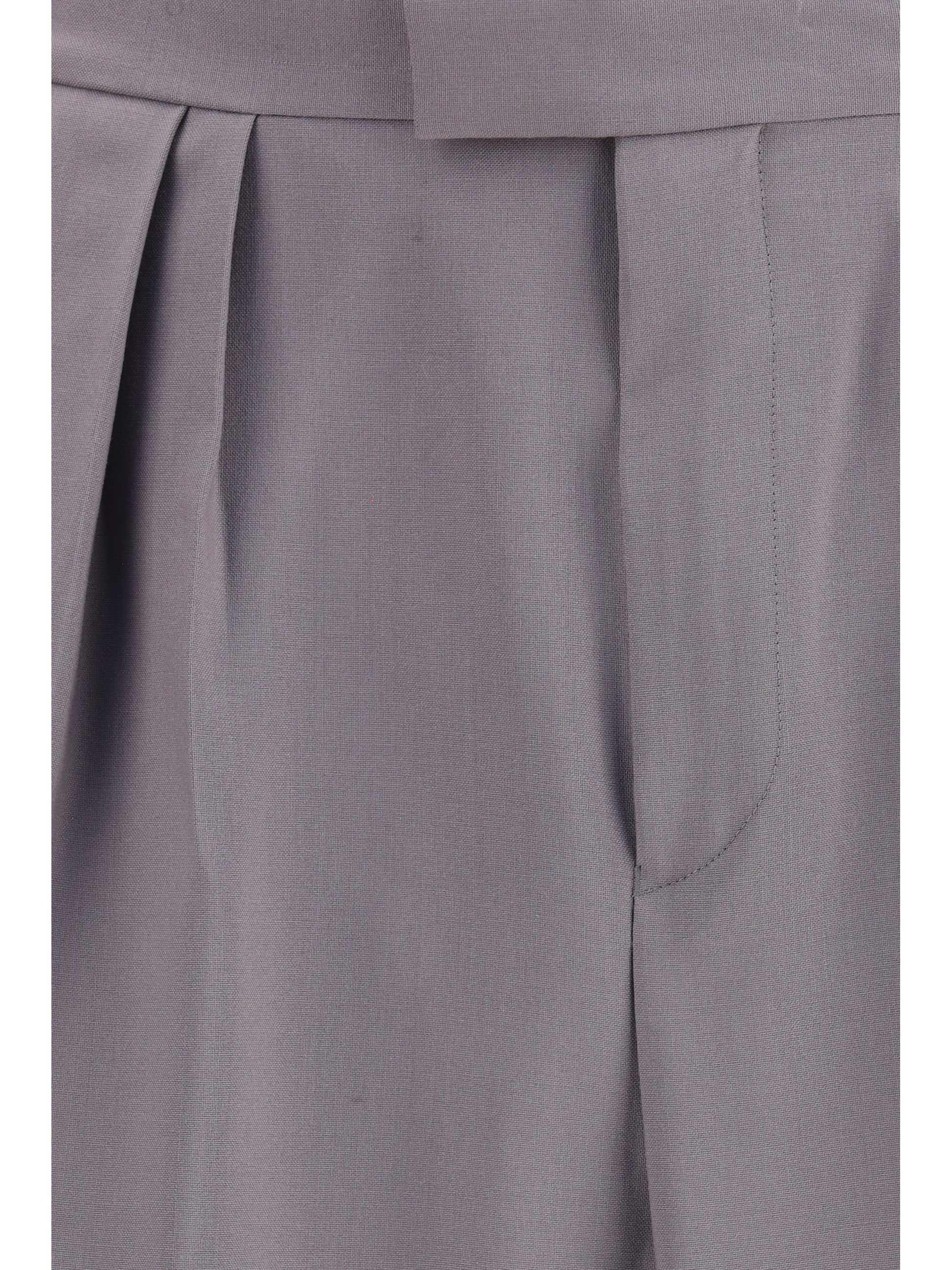 Dries Van Noten Men Preaches Bis In A Wool And Mohair Pants DRIES VAN NOTEN
