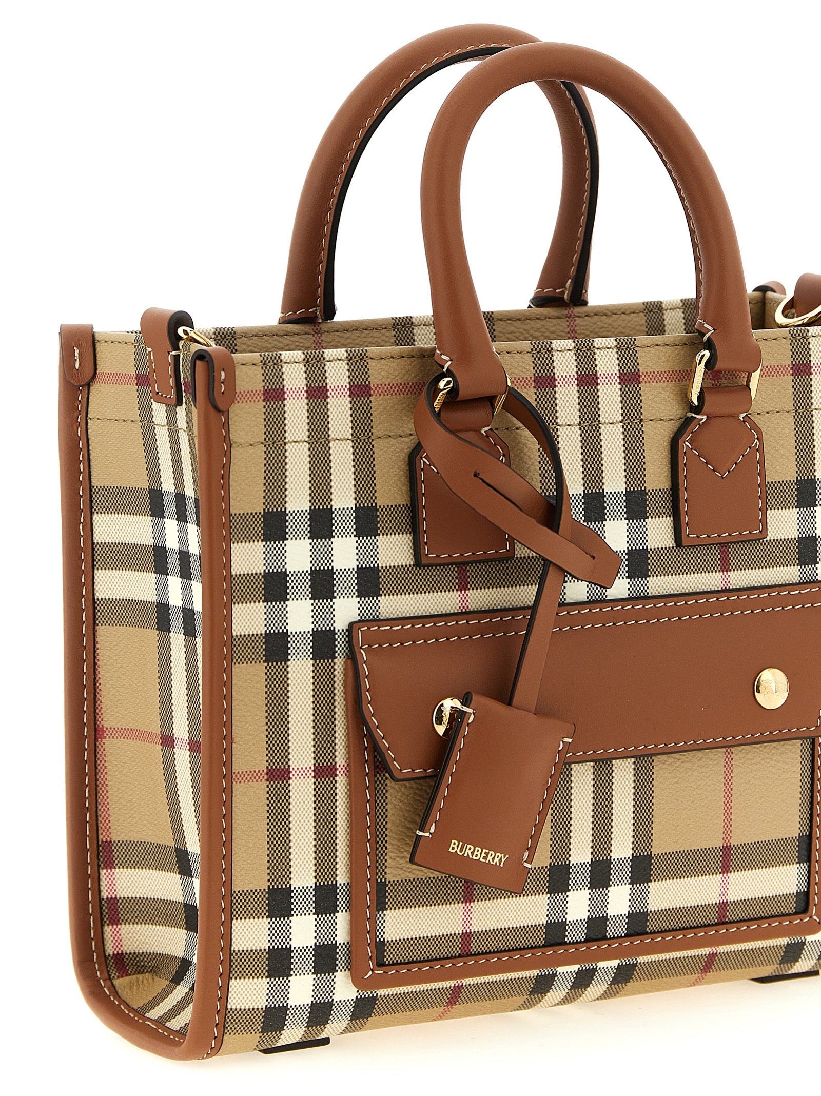 Burberry Women 'Freya' Mini Shopping Bag BURBERRY