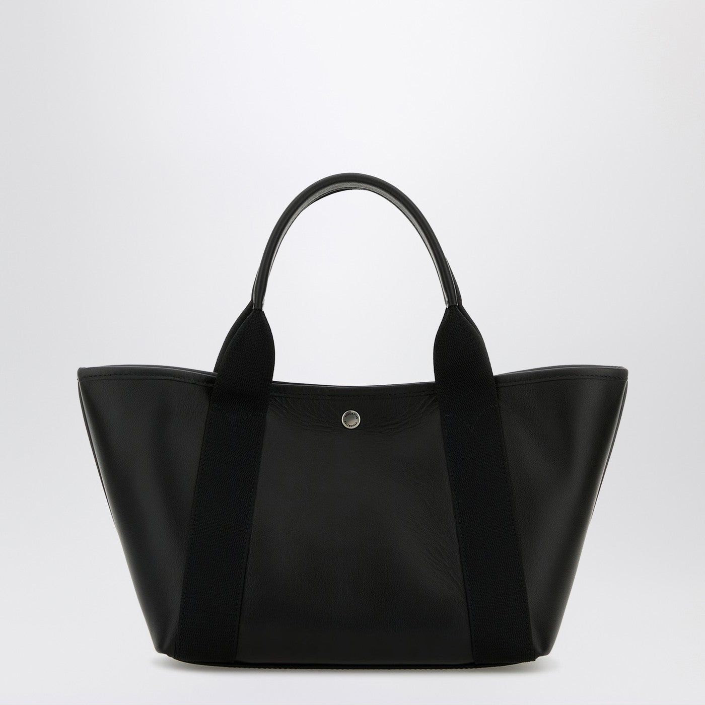 Balenciaga Biarritz Shopping Bag In Black Leather Women BALENCIAGA