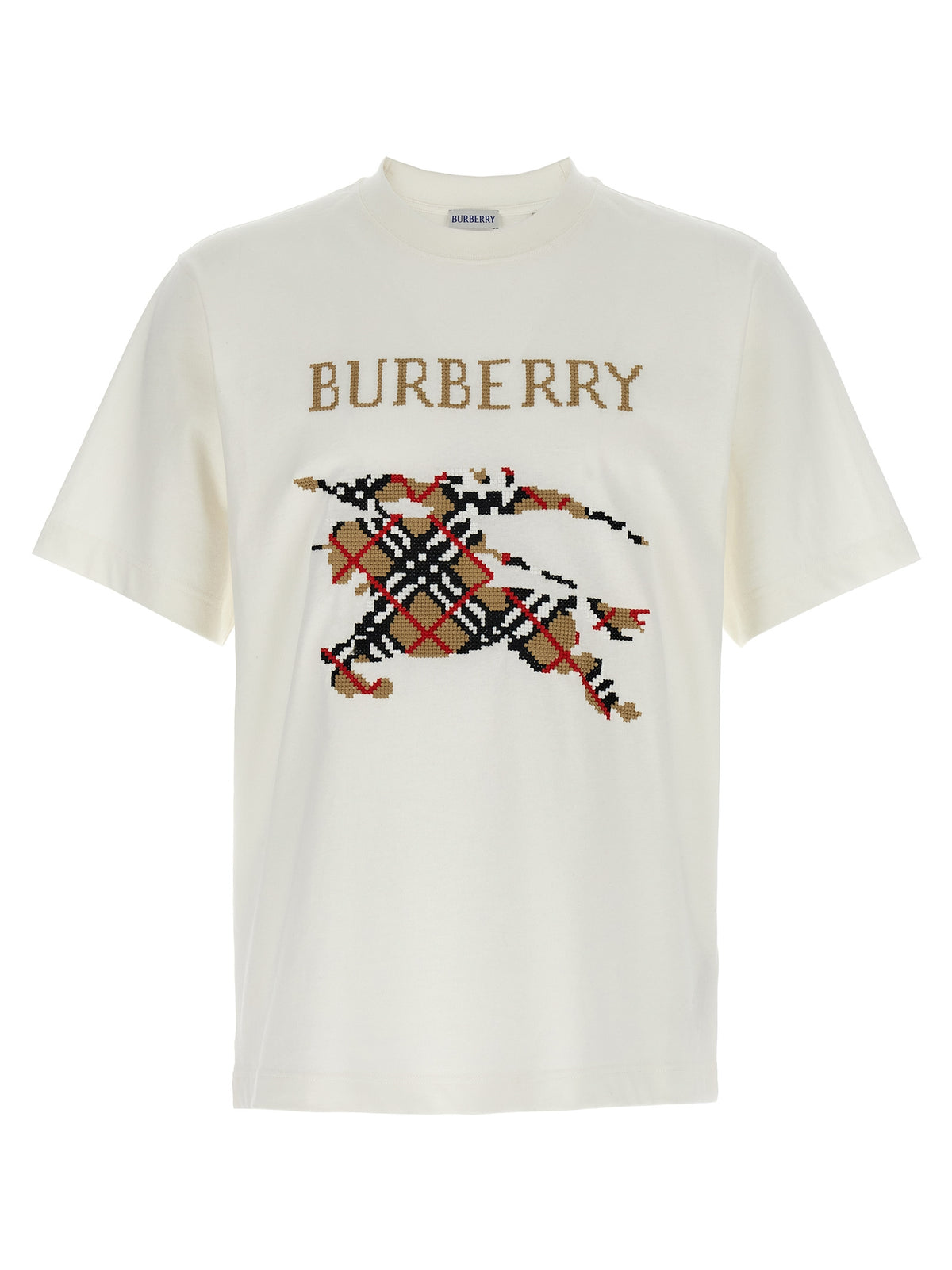Burberry Men Cross Stitch T-Shirt BURBERRY
