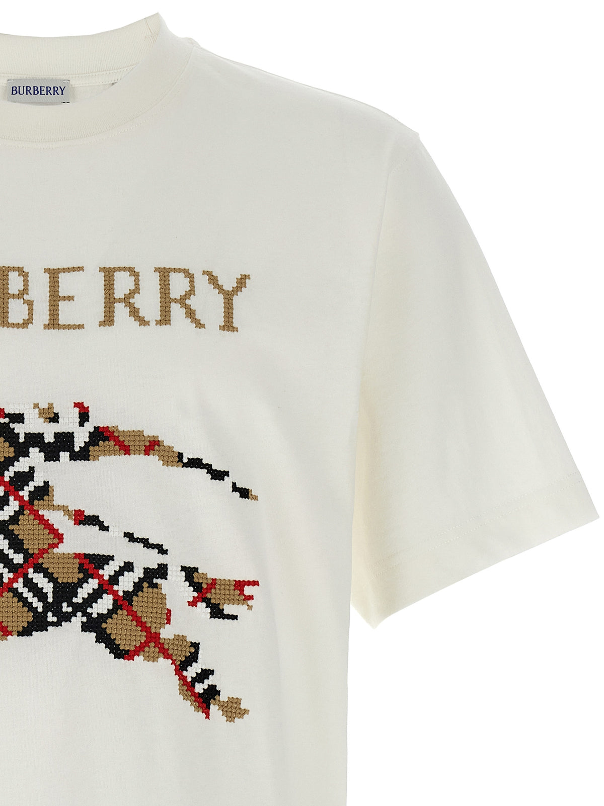 Burberry Men Cross Stitch T-Shirt BURBERRY