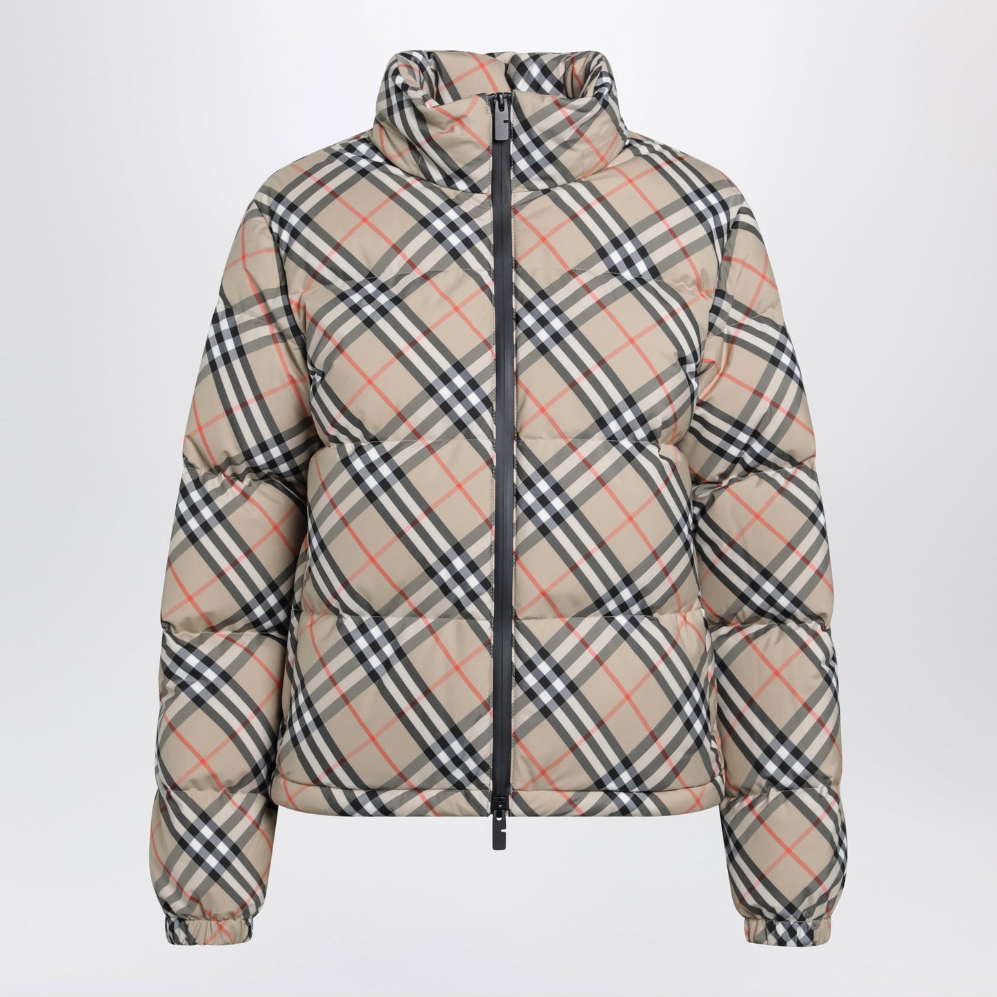 Burberry Sand Check Ambleside Down Jacket Women BURBERRY