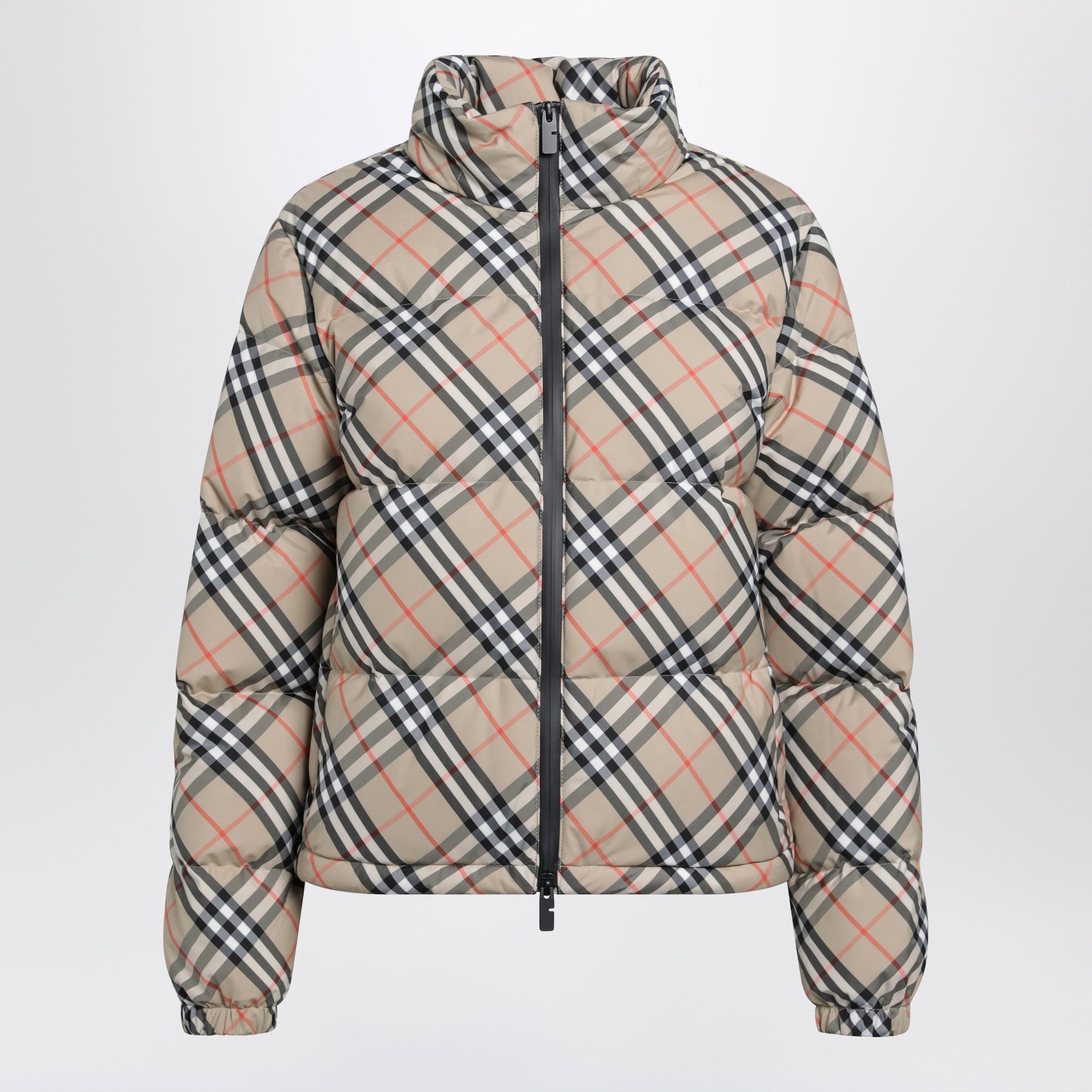 Burberry Sand Check Ambleside Down Jacket Women BURBERRY