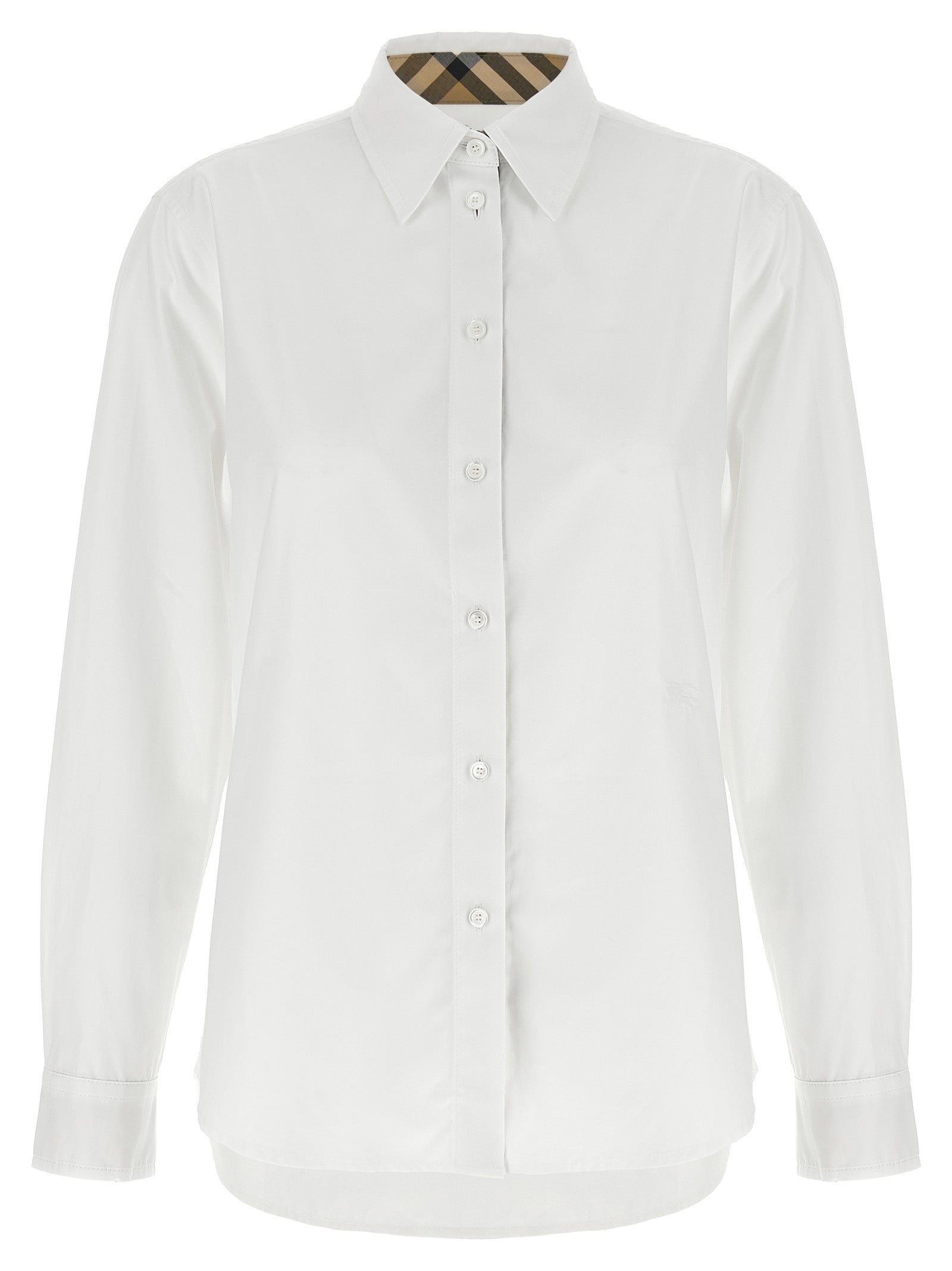 Burberry Women Burberry Check Insert Shirt BURBERRY