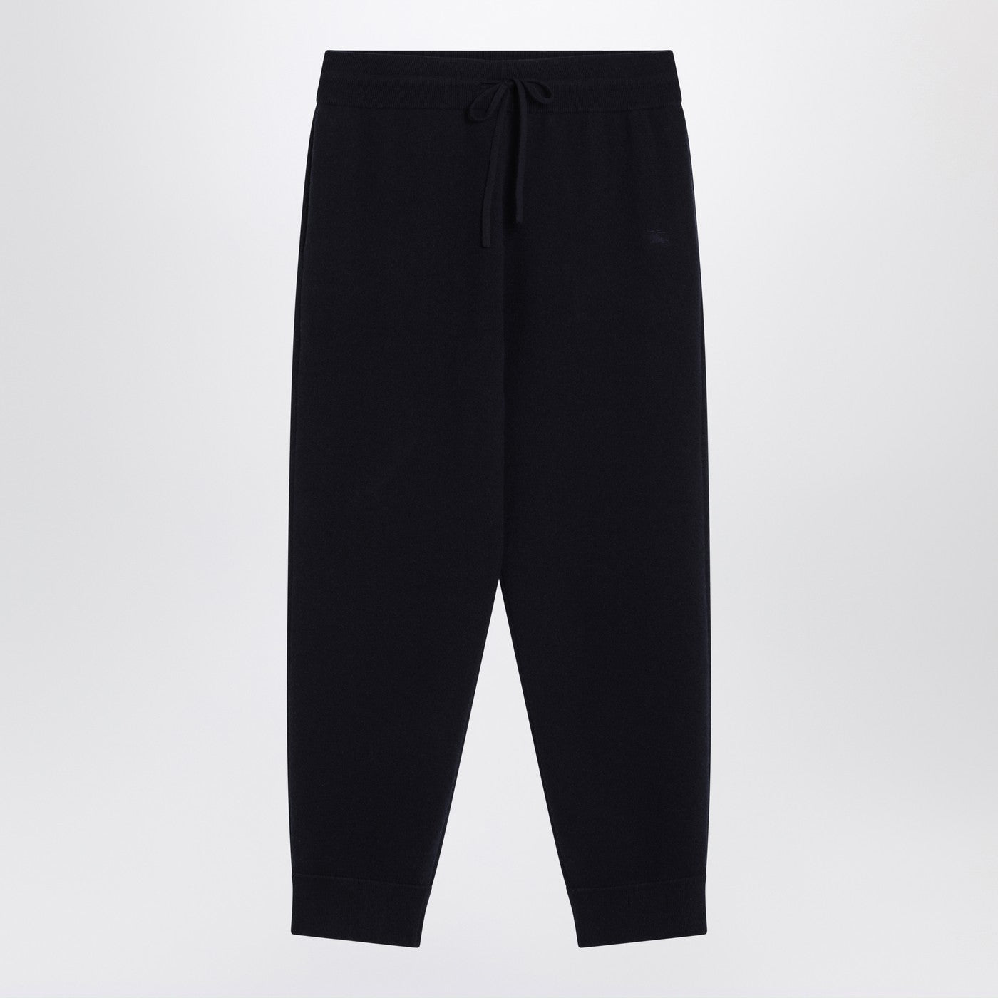 Burberry Navy Blue Cashmere-Blend Jogging Pants Men BURBERRY