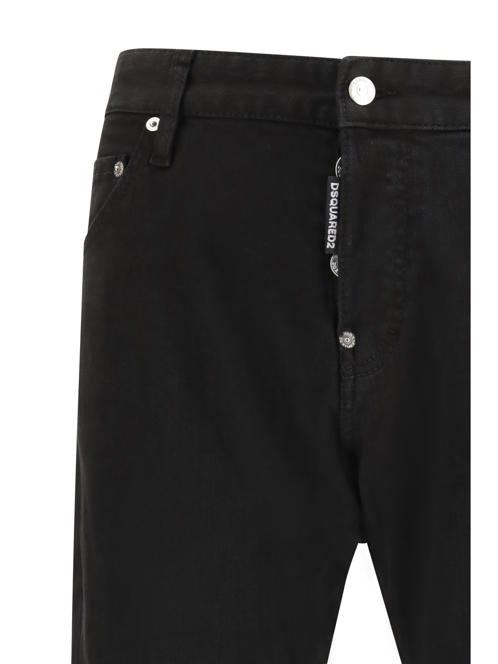 Dsquared2 Men Slim Twist Washed Jeans DSQUARED2