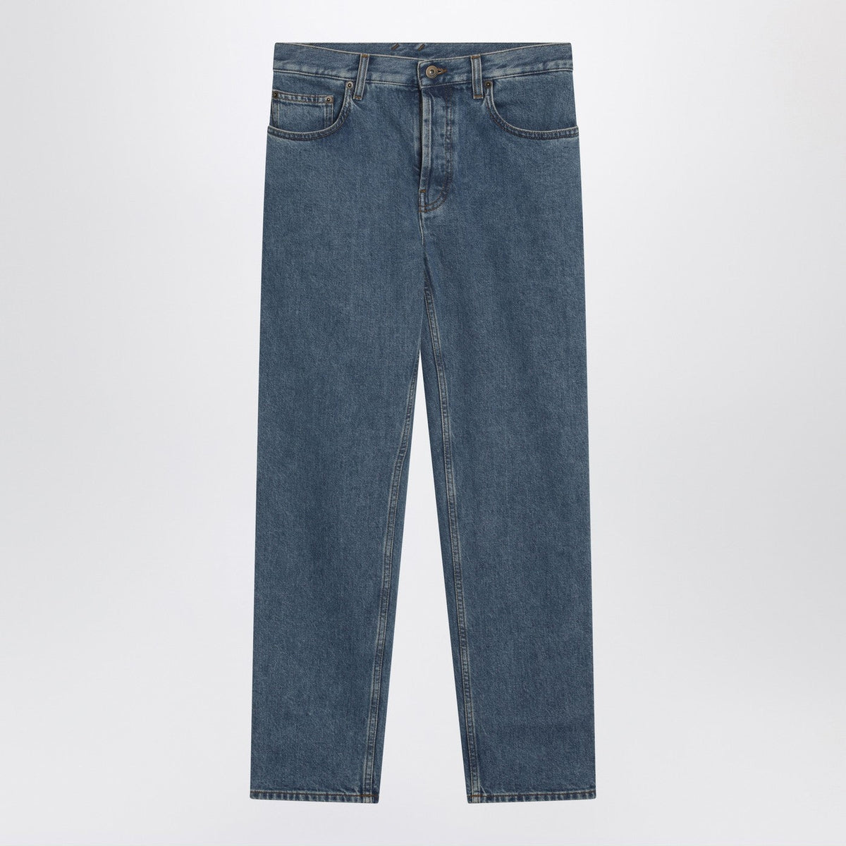 Burberry Medium-Blue Regular-Fit Jeans Women BURBERRY