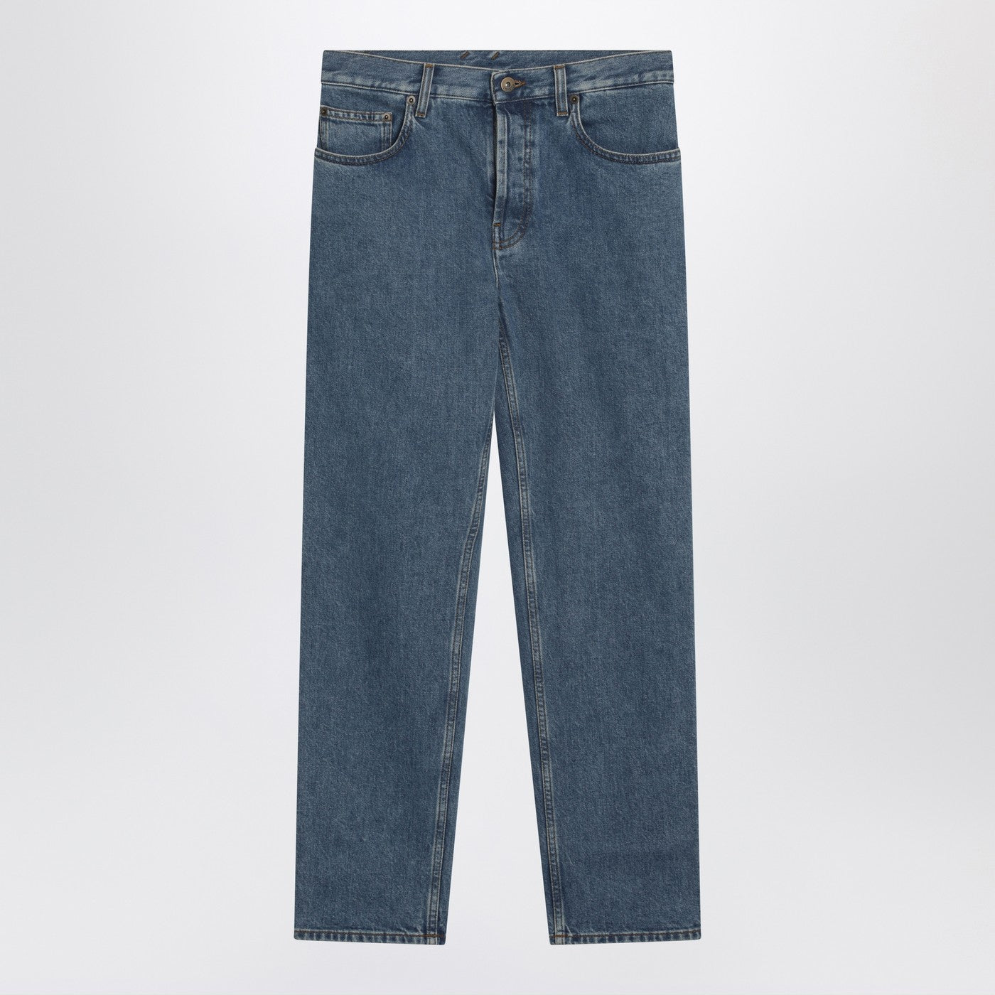 Burberry Medium-Blue Regular-Fit Jeans Women BURBERRY
