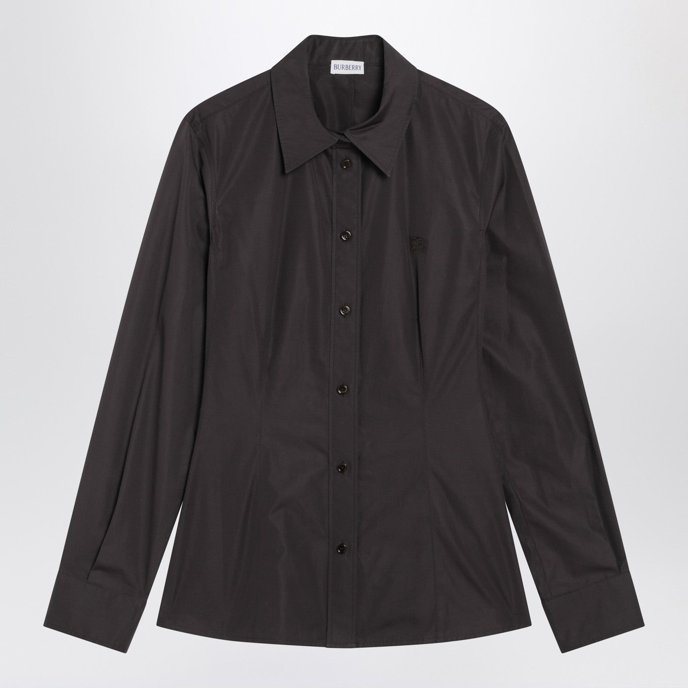 Burberry Brown Cotton Shirt Women BURBERRY