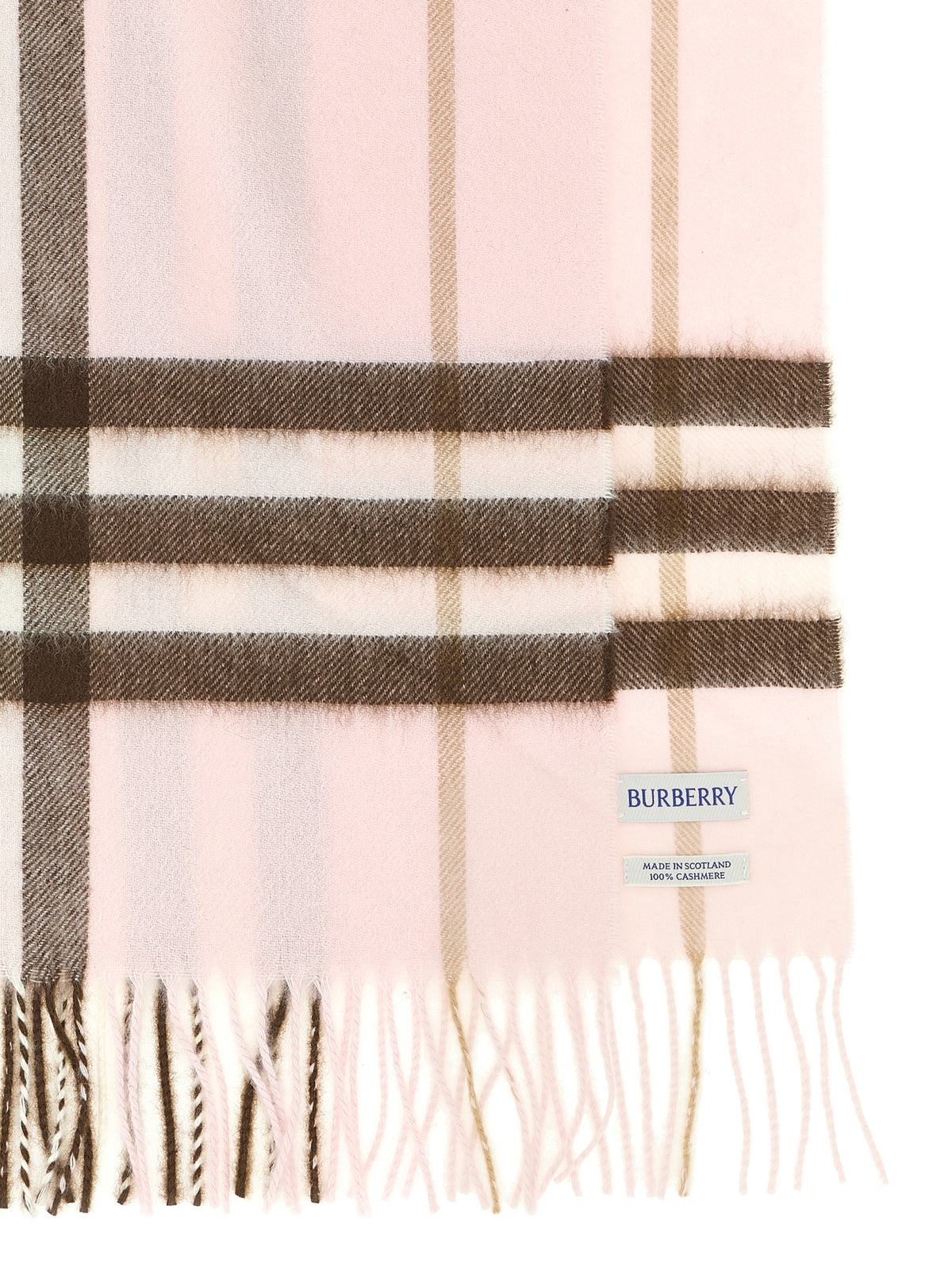 Burberry Women Check Cashmere Scarf BURBERRY