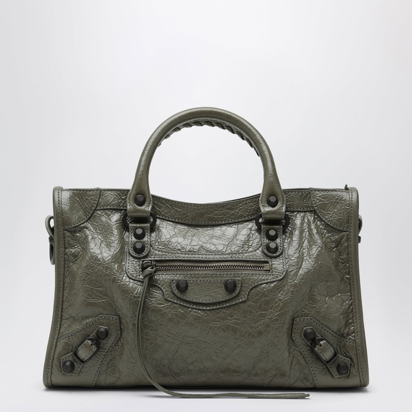 Balenciaga Le City Small Tote Bag In Military Green Women BALENCIAGA