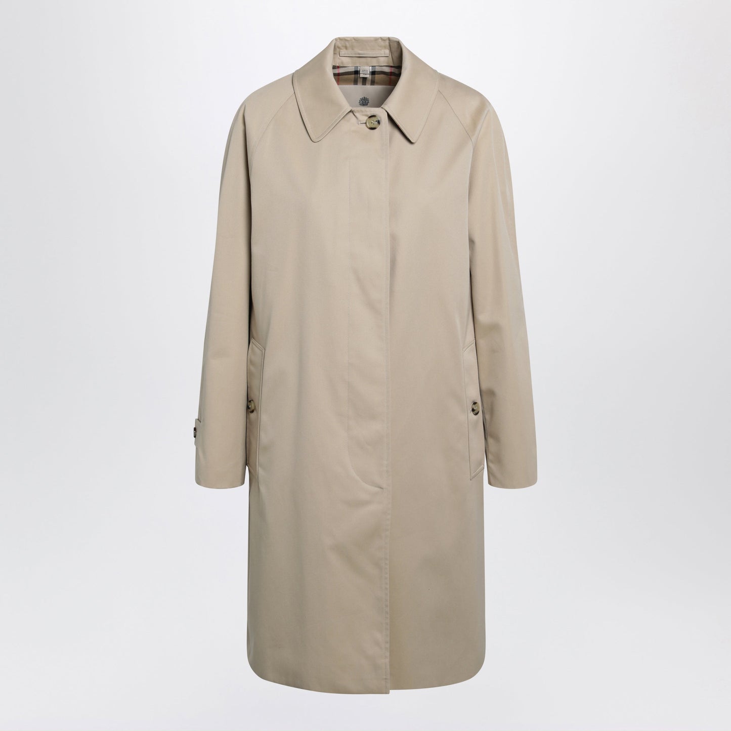 Burberry Classic Honey Cotton Trench Coat Women BURBERRY