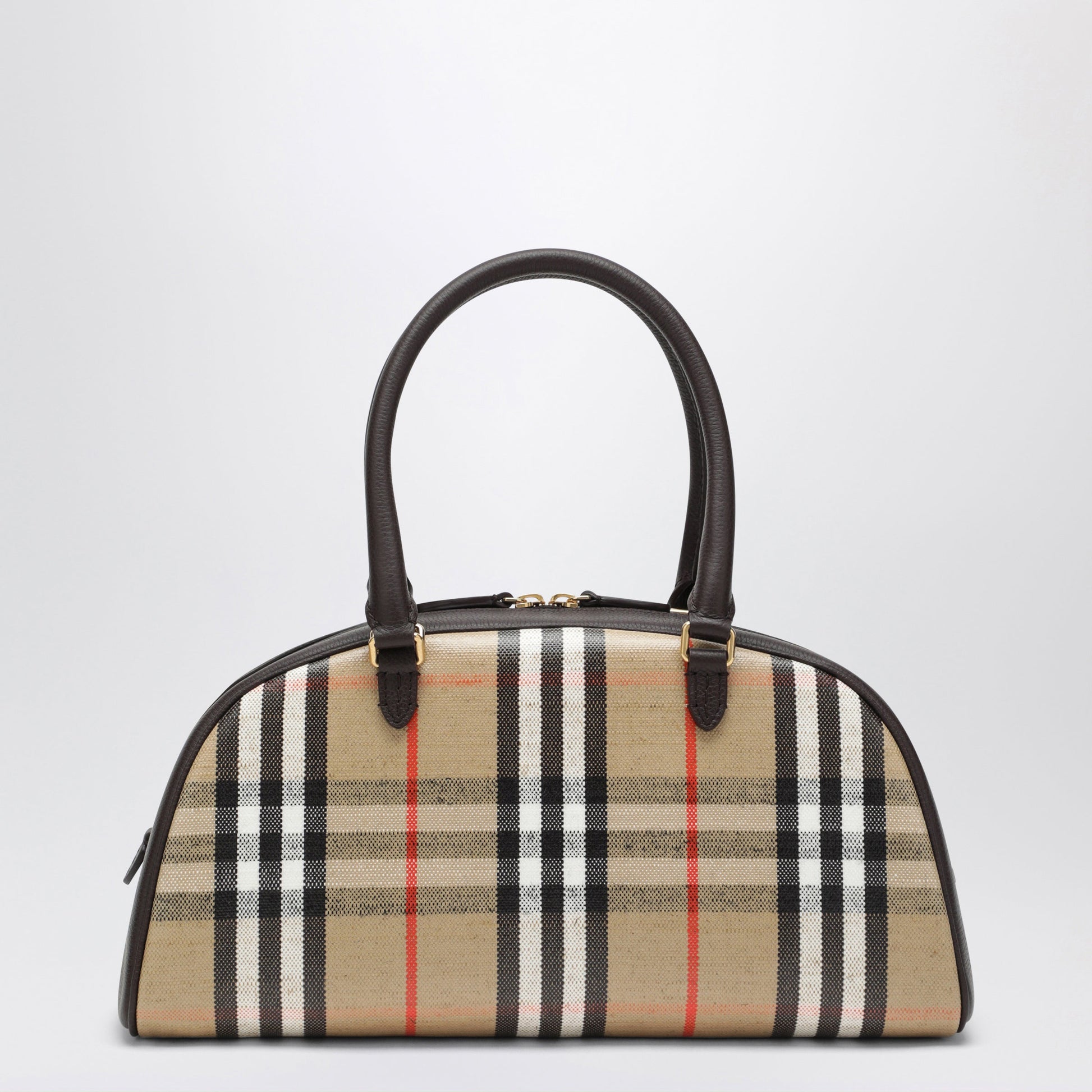 Burberry Sand Highlands Check Bag Women BURBERRY