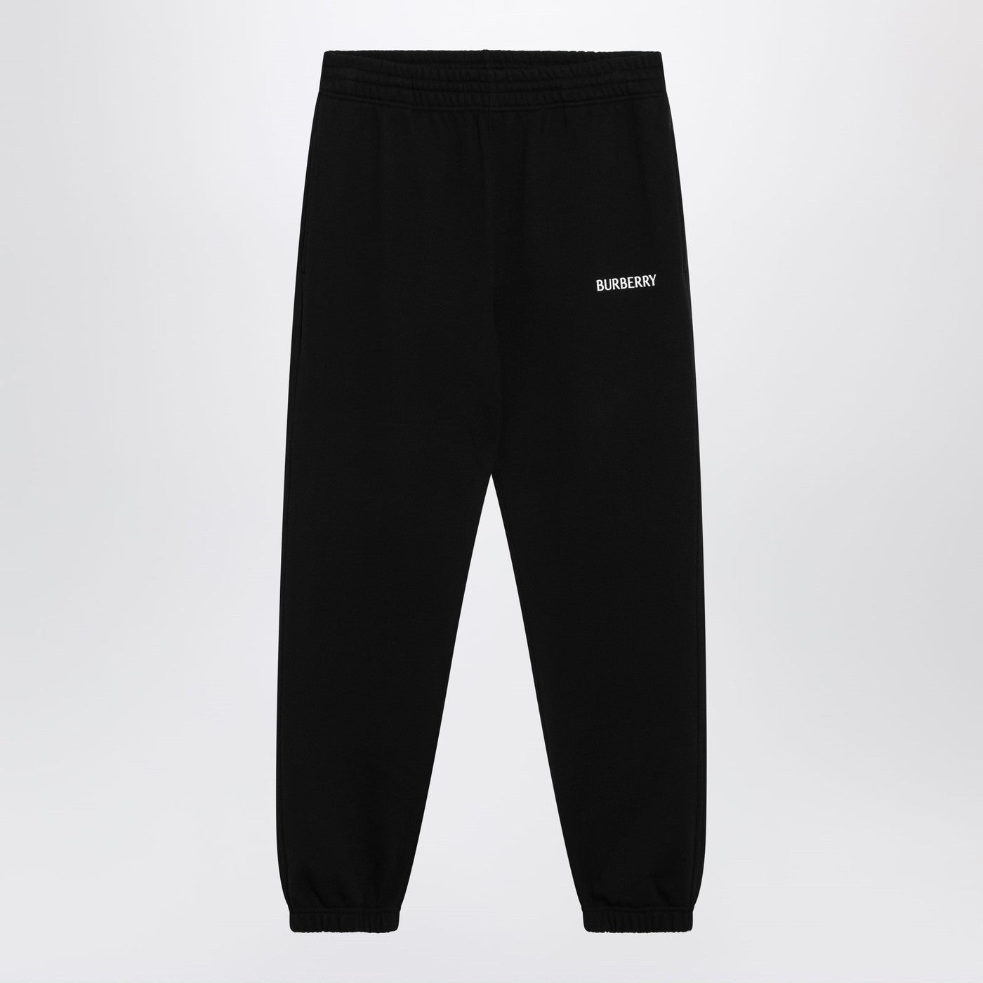Burberry Black Jogging Trousers With Logo Men BURBERRY