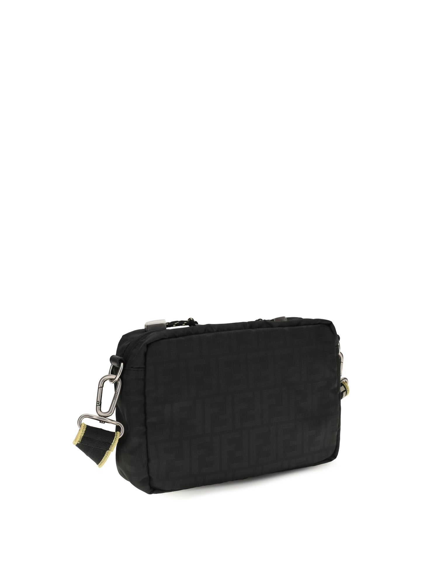 Fendi Men Ff Monogram Fabric Camera Case FENDI