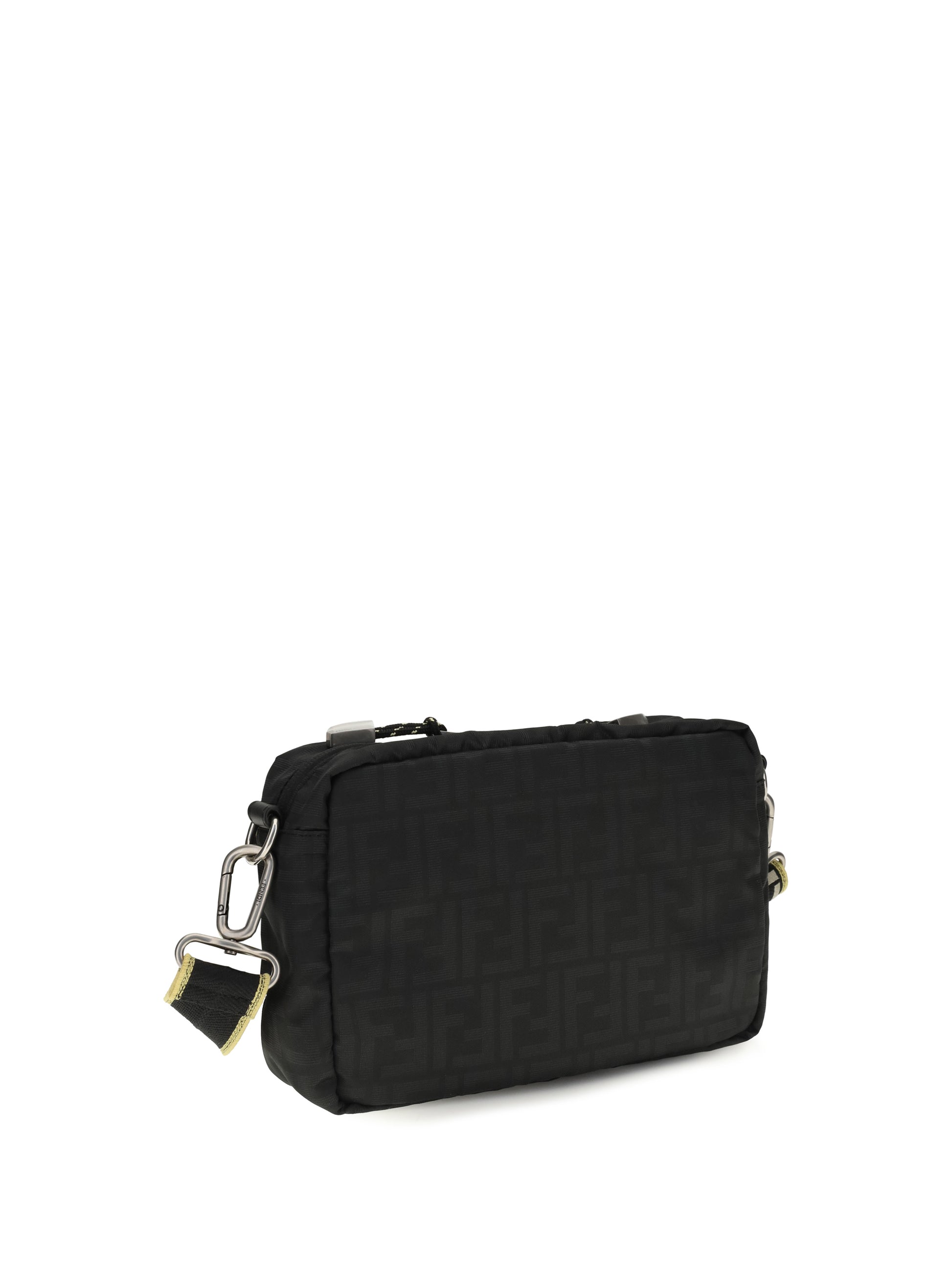 Fendi Men Ff Monogram Fabric Camera Case FENDI