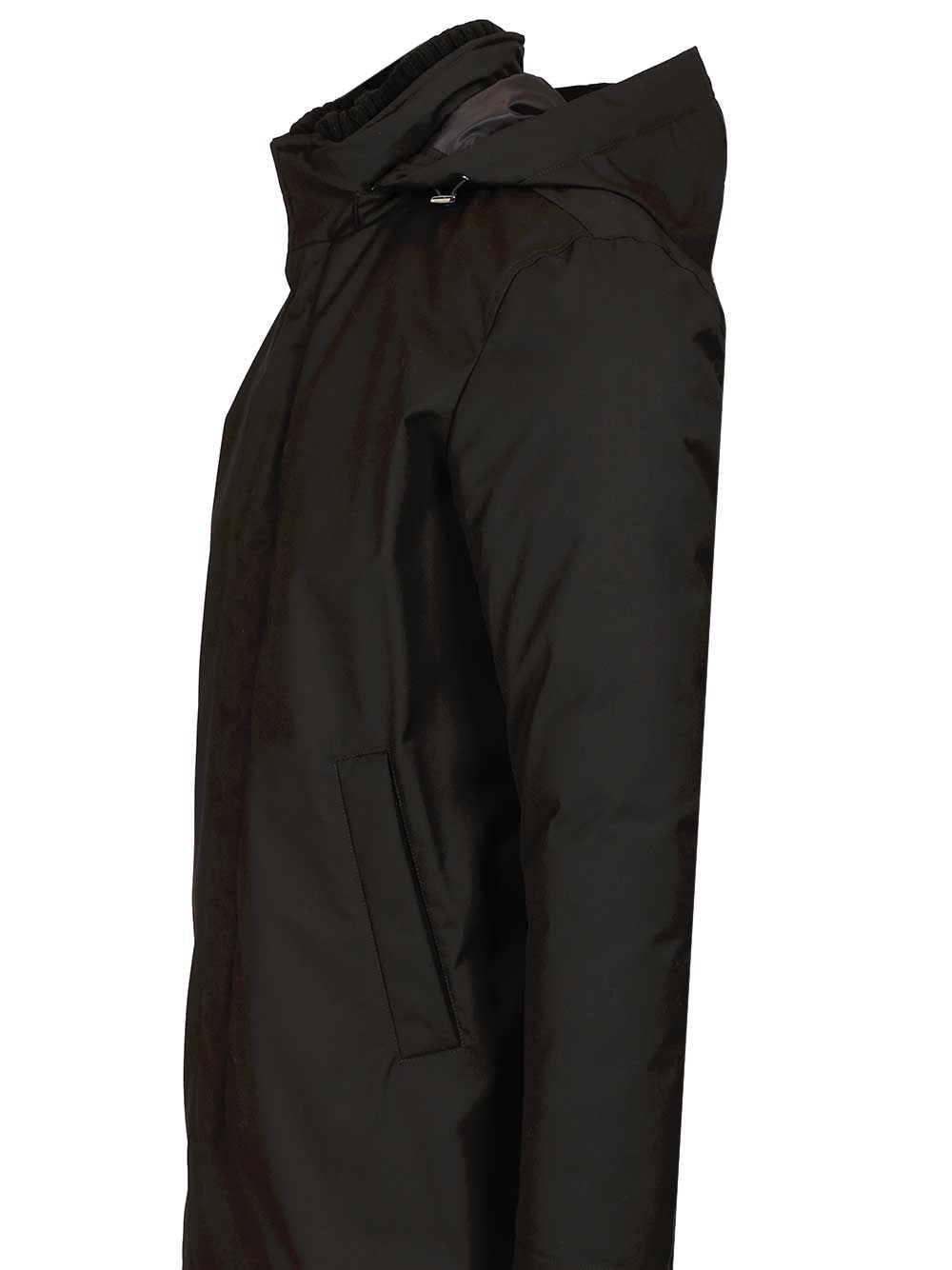 Herno Men Parka In New Business Technical Fabric And Ultralight Nylon HERNO