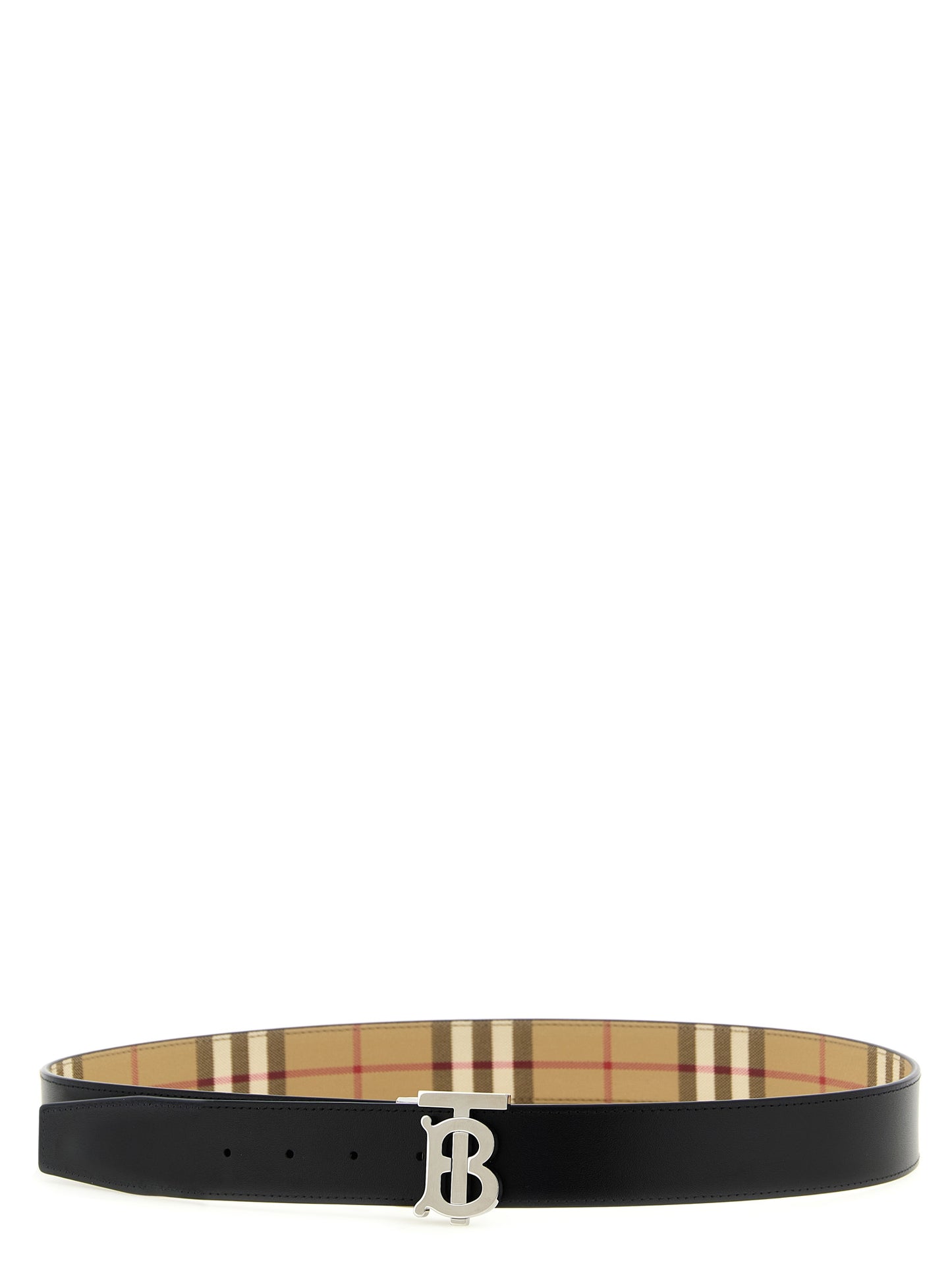 Burberry Men Logo Buckle Reversible Belt BURBERRY