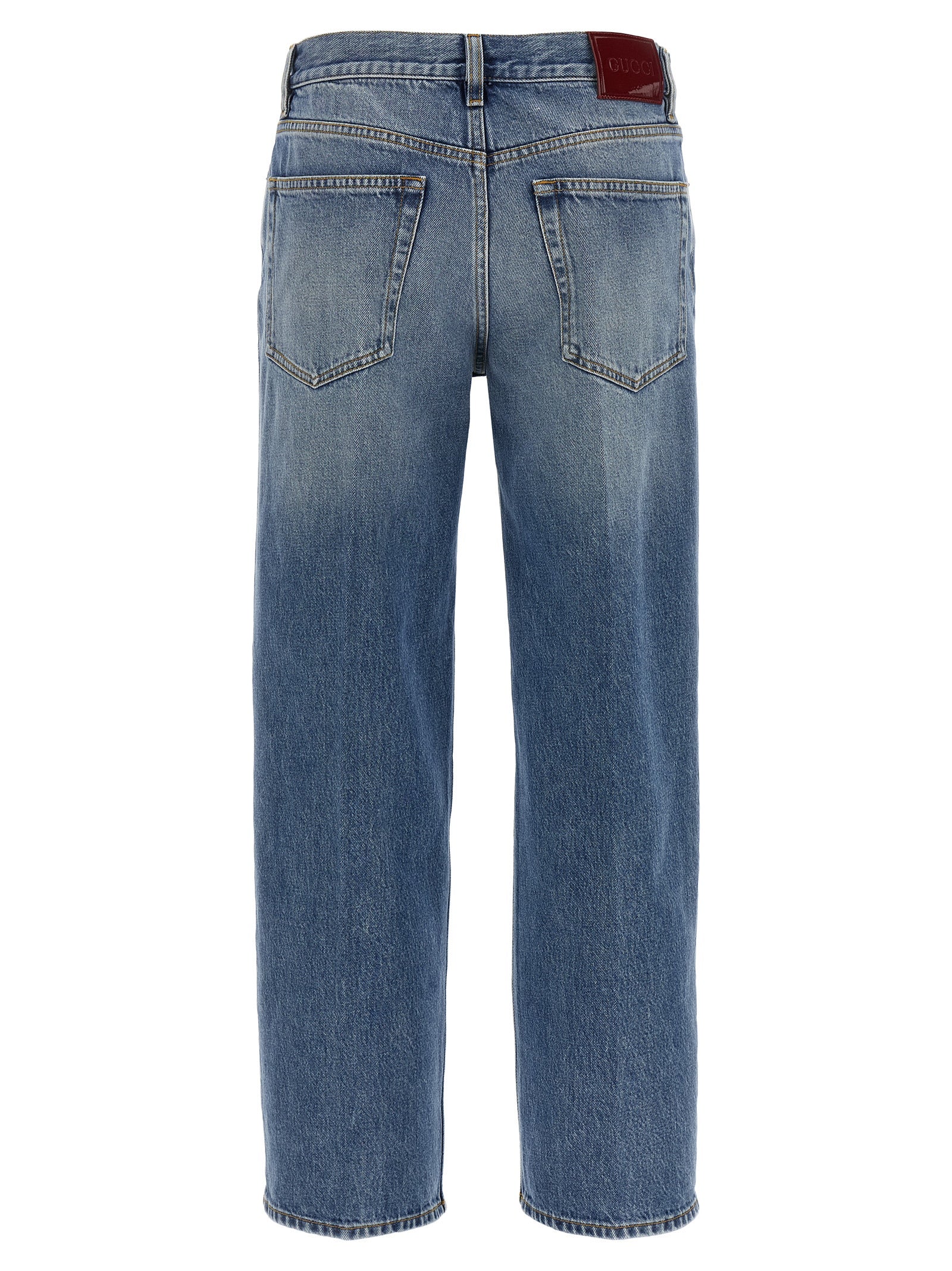 Gucci Women Straight Leg Jeans GUCCI