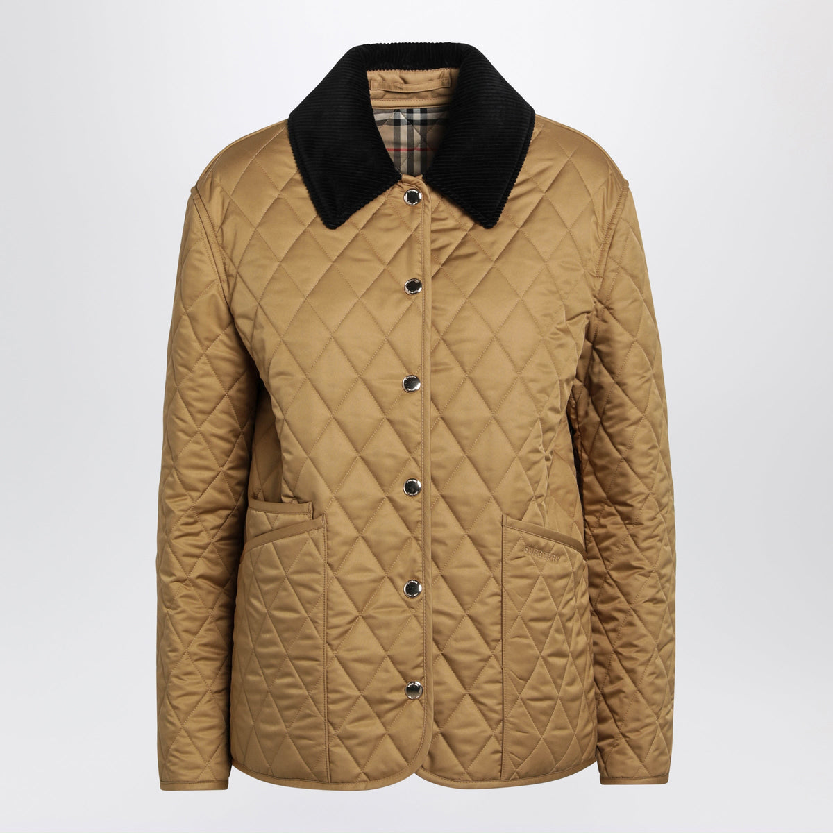 Burberry Camel Quilted Jacket Women BURBERRY