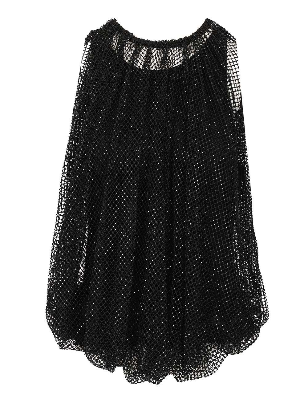 Sportmax Women Mesh Top With Crystals SPORTMAX
