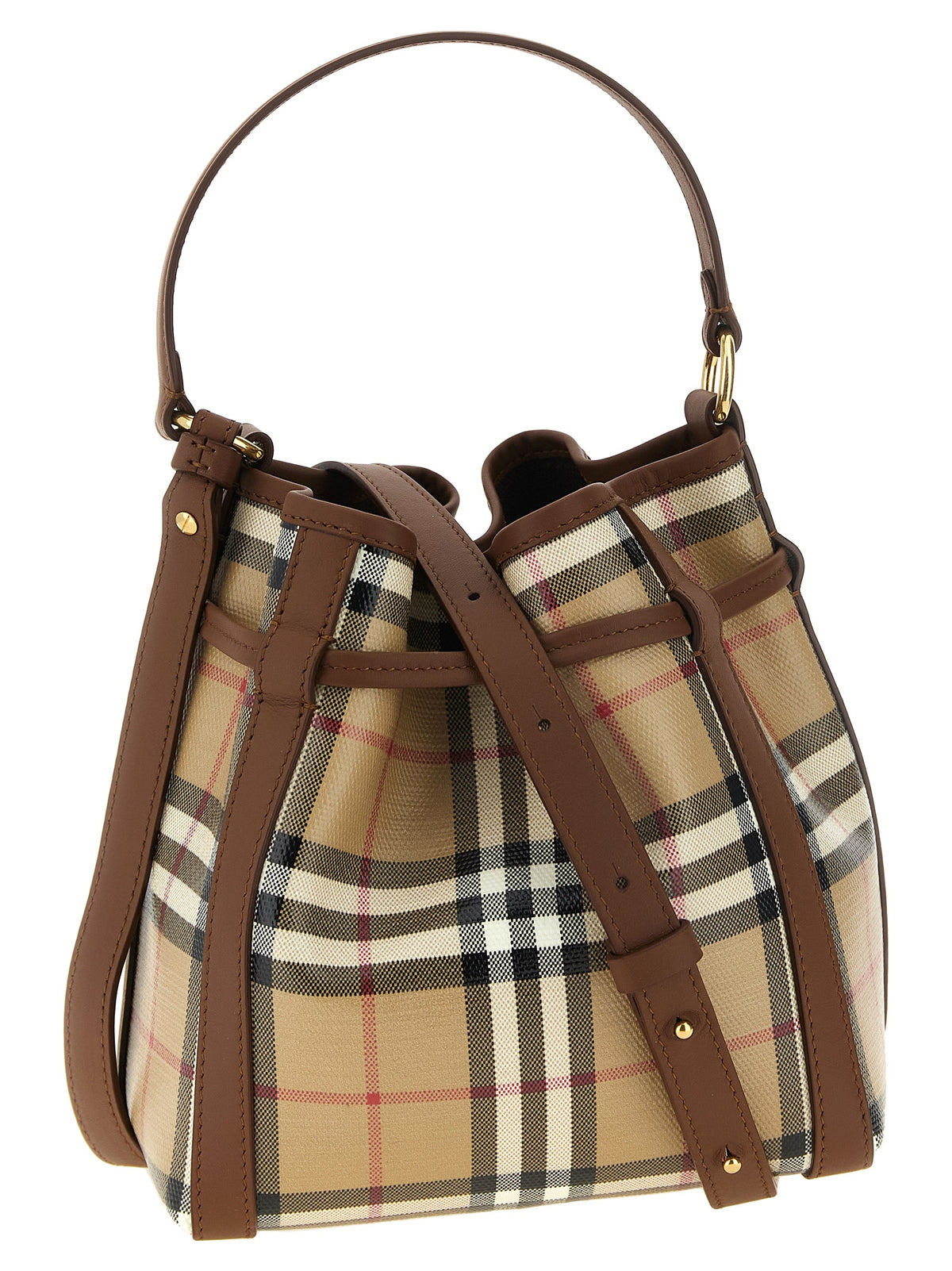 Burberry Women Check Mini Bucket Bag BURBERRY