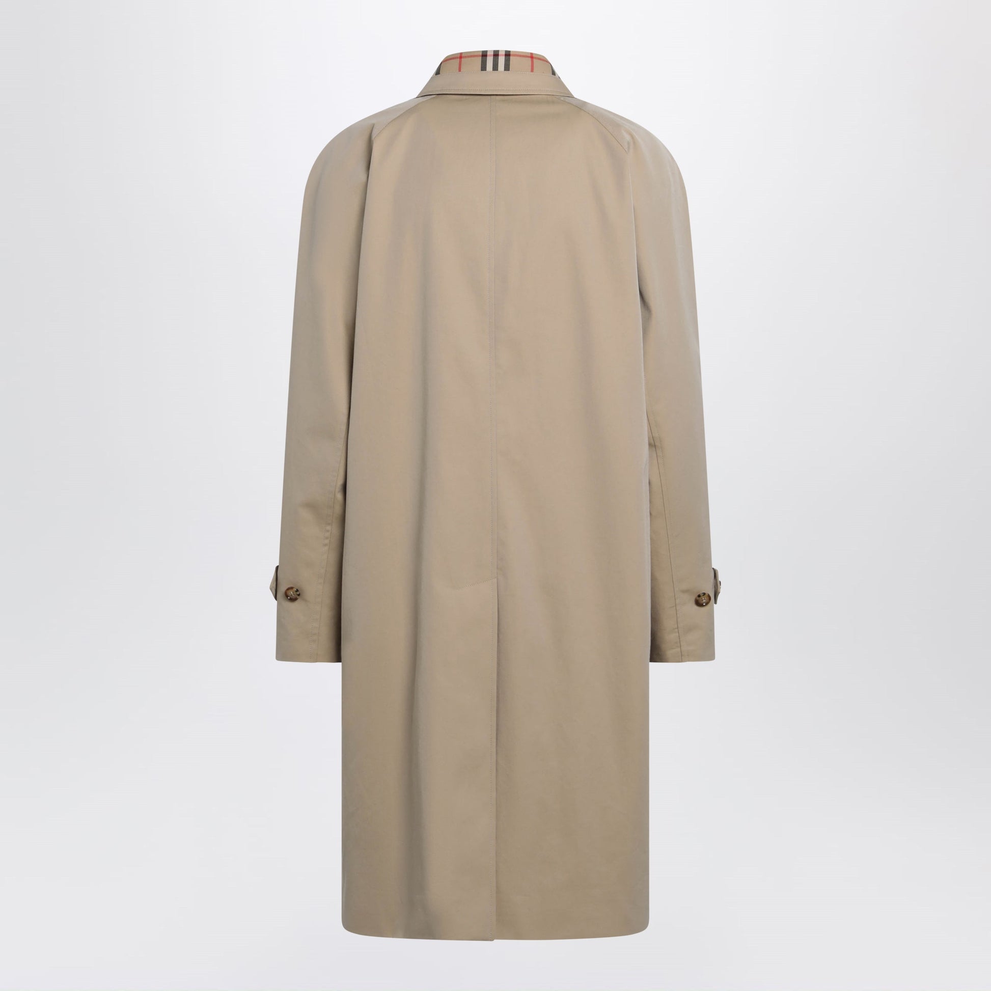 Burberry Honey Beige Cotton Coat Women BURBERRY