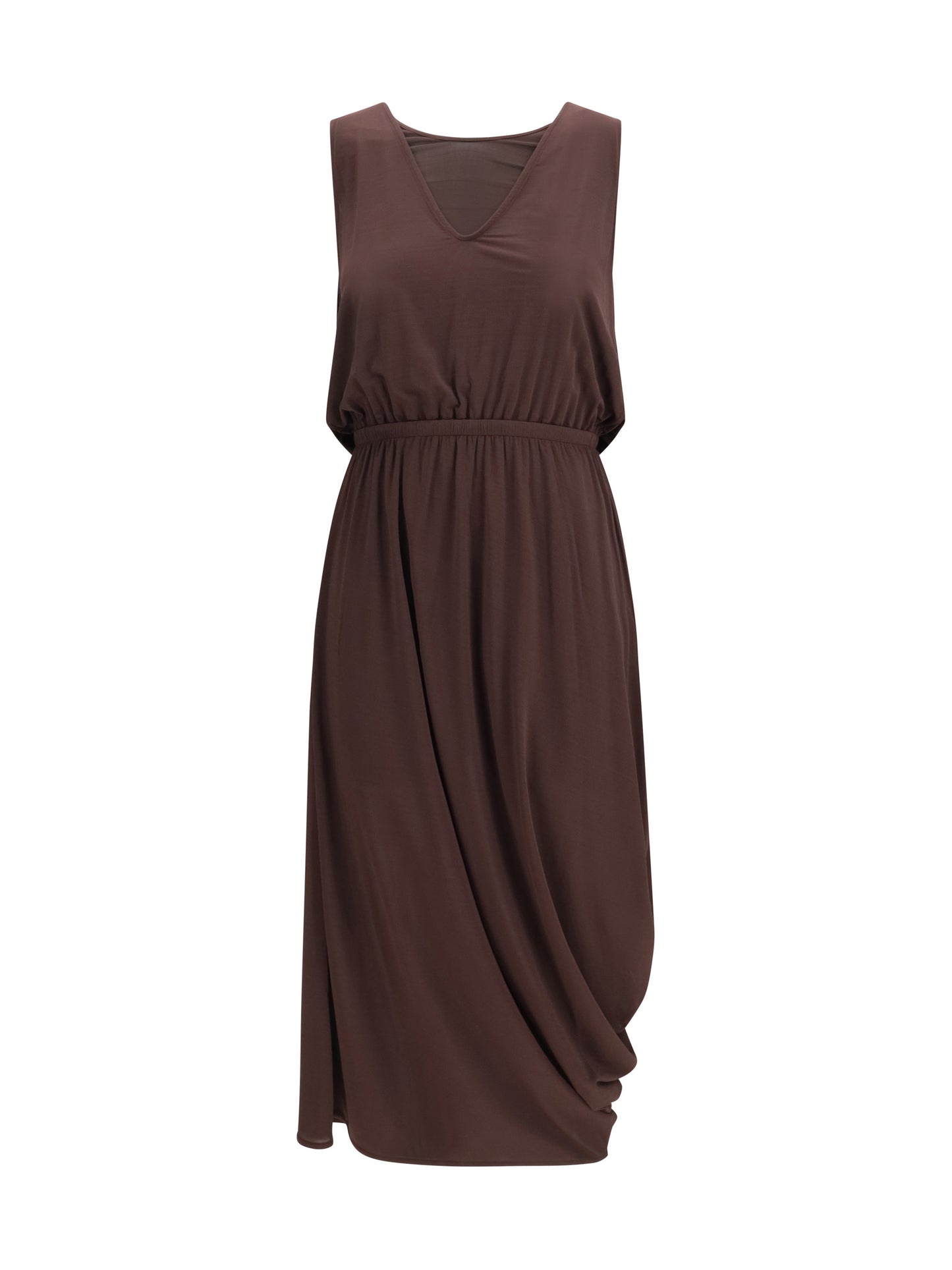 Lemaire Women Draped Midi Dress LEMAIRE