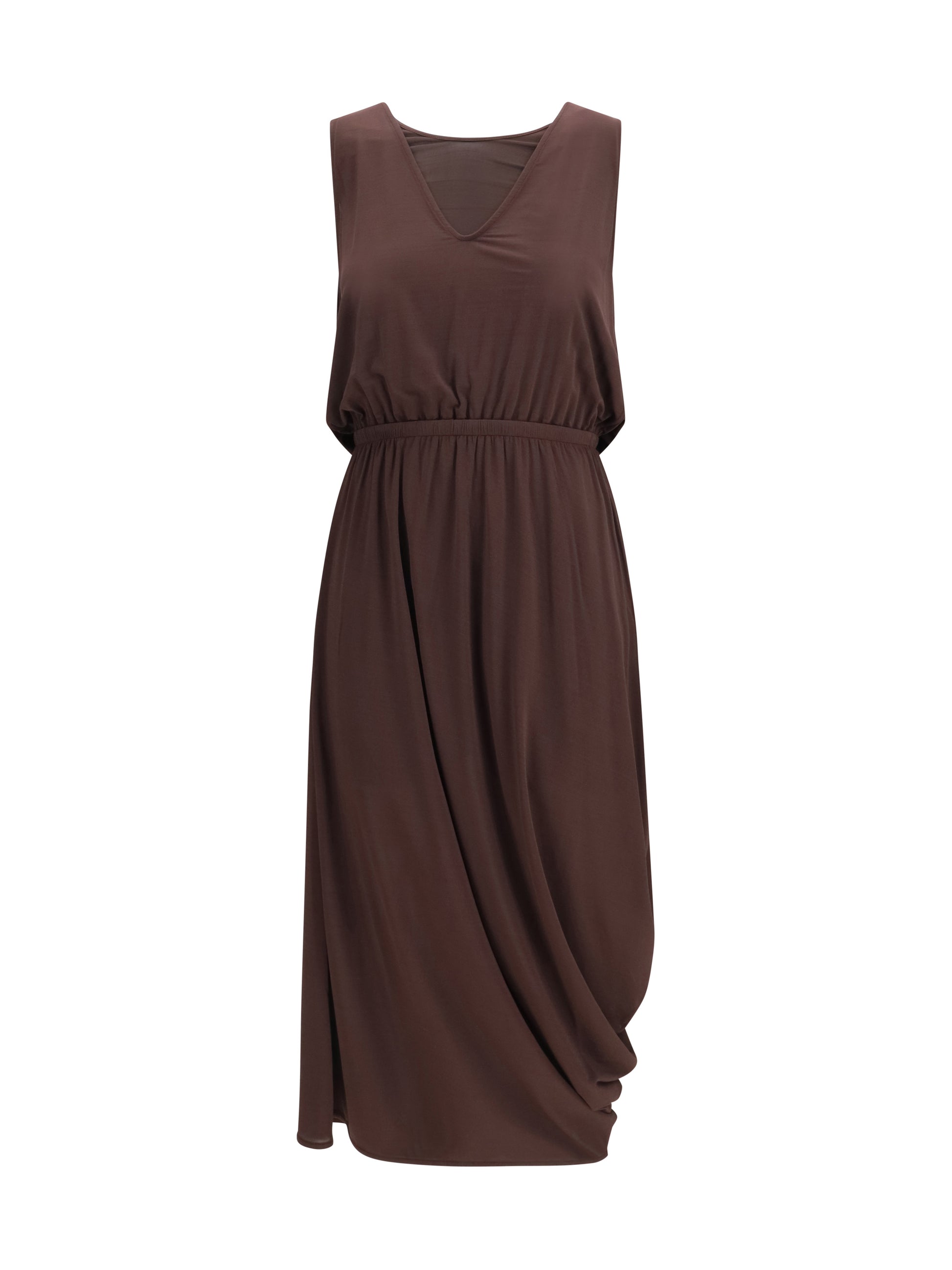 Lemaire Women Draped Midi Dress LEMAIRE