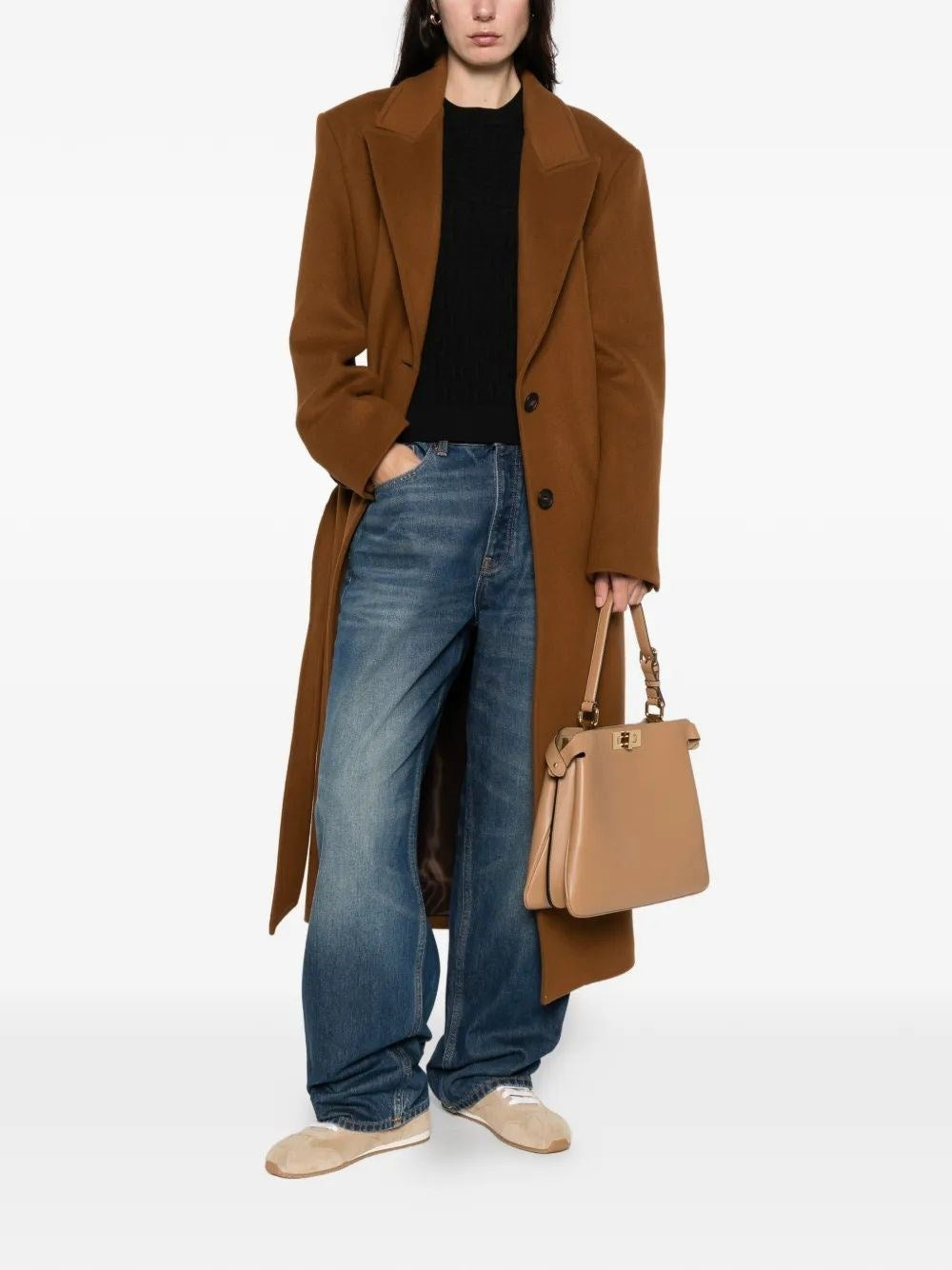 Fendi Women Ff Cotton And Viscose Sweater FENDI