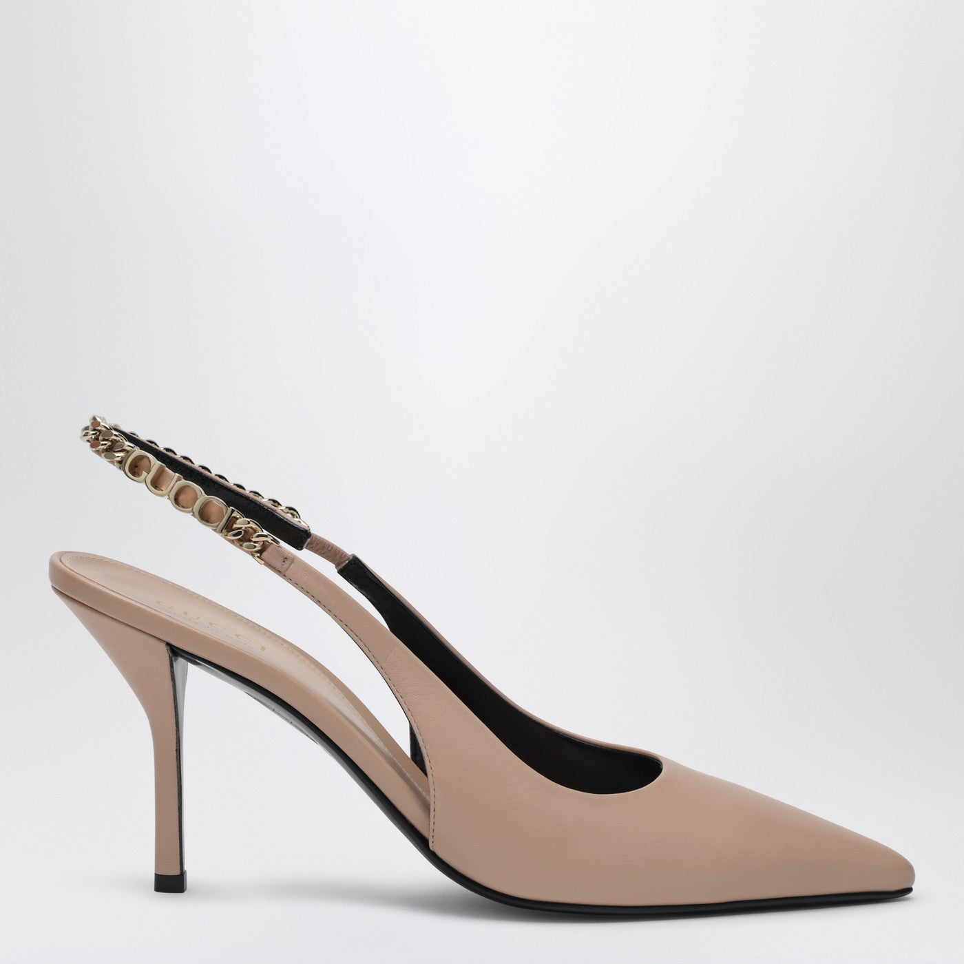 Gucci Signorina Slingback Pumps In Light Pink Women GUCCI