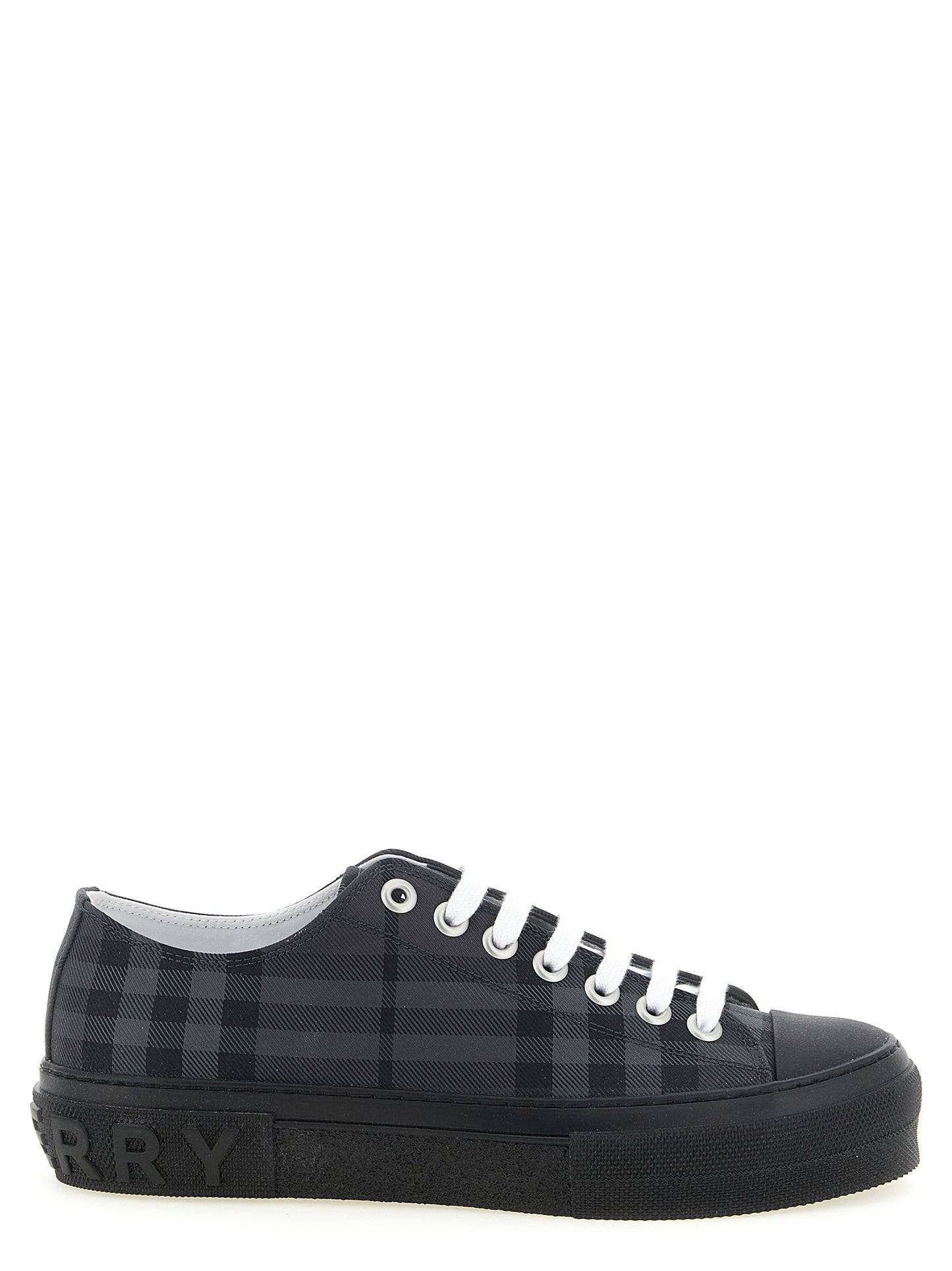 Burberry Men Check Print Sneakers BURBERRY