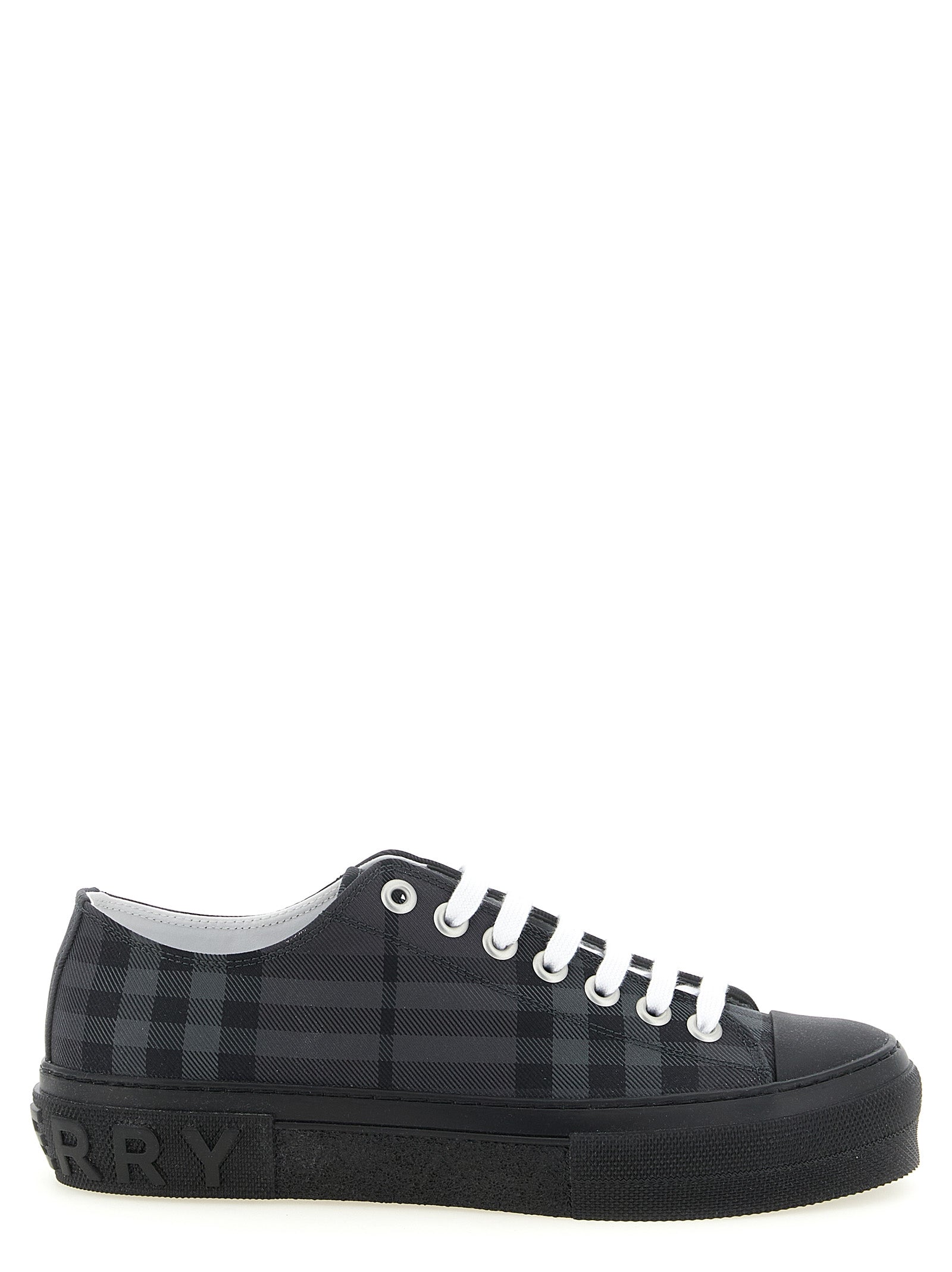 Burberry Men Check Print Sneakers BURBERRY