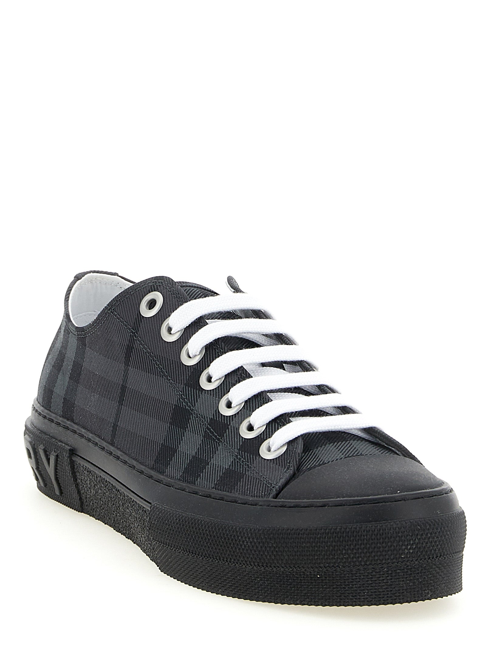 Burberry Men Check Print Sneakers BURBERRY