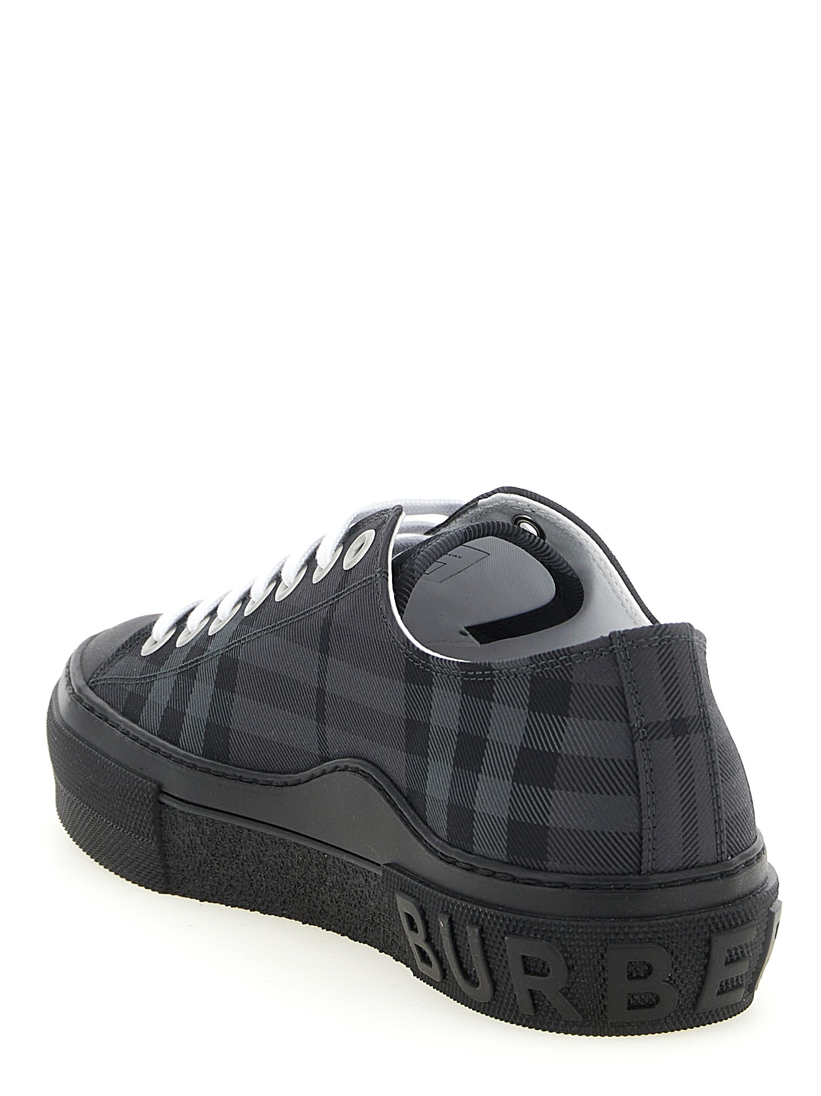 Burberry Men Check Print Sneakers BURBERRY