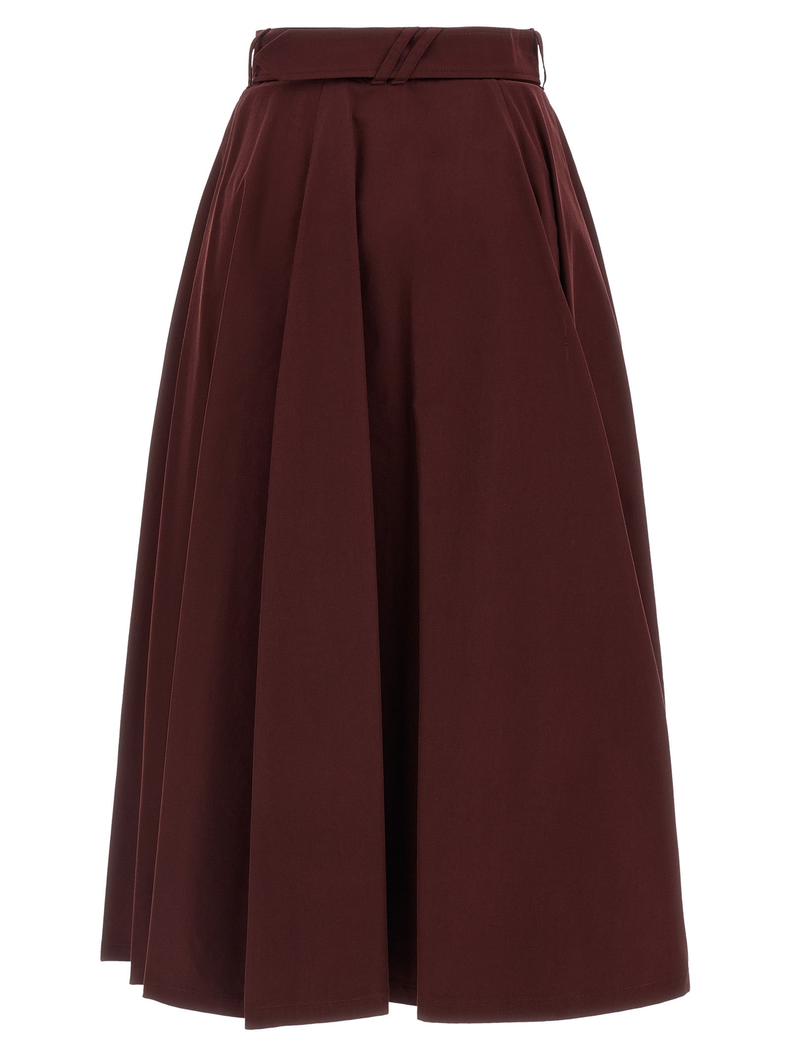 Burberry Women Gabardine Trench Coat Skirt BURBERRY