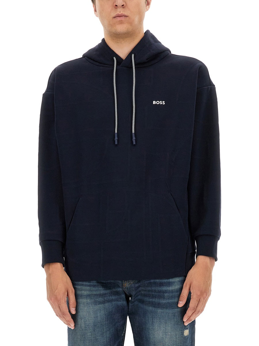 Boss Men Sweatshirt With Logo BOSS