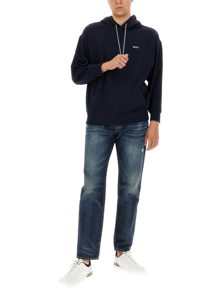 Boss Men Sweatshirt With Logo BOSS