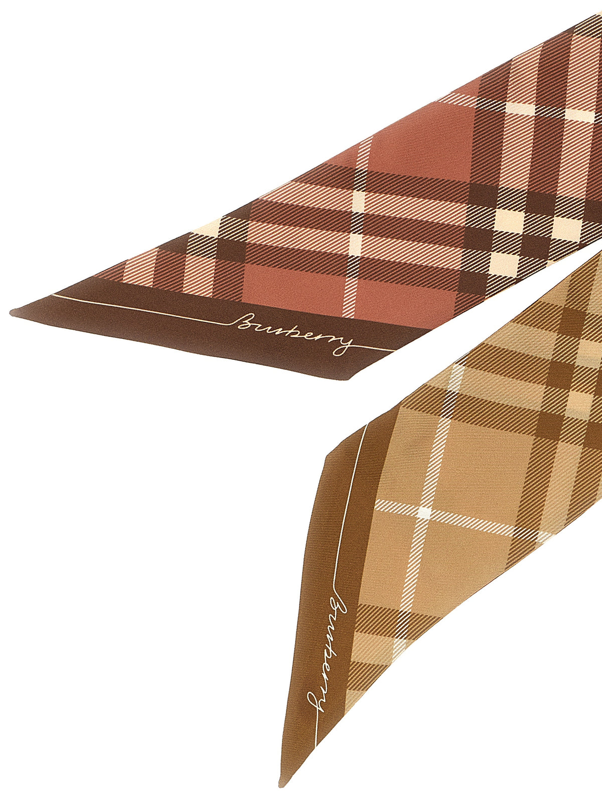 Burberry Women Thin Double-Sided Scarf BURBERRY