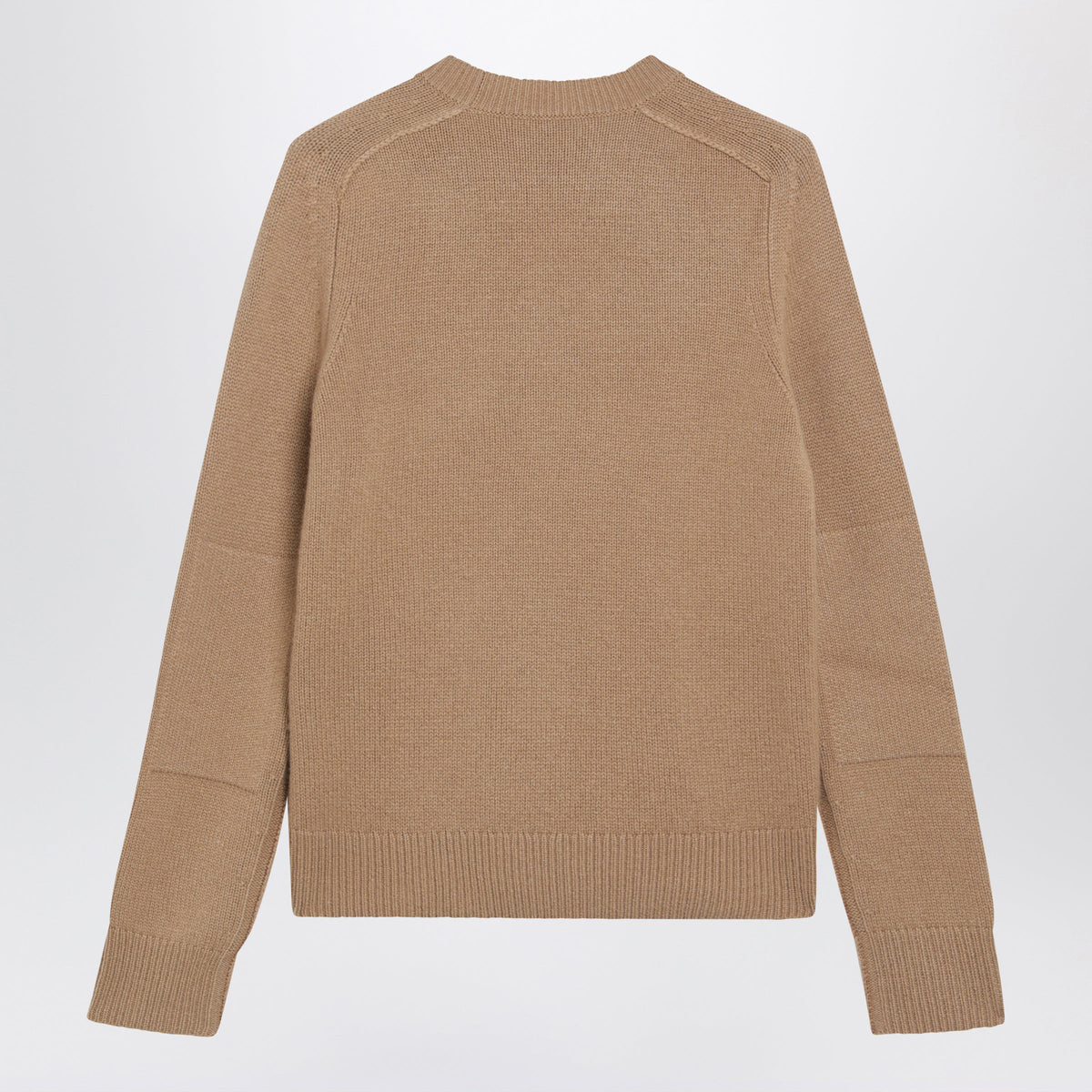 Burberry Caramel Crew-Neck Cashmere Sweater Women BURBERRY